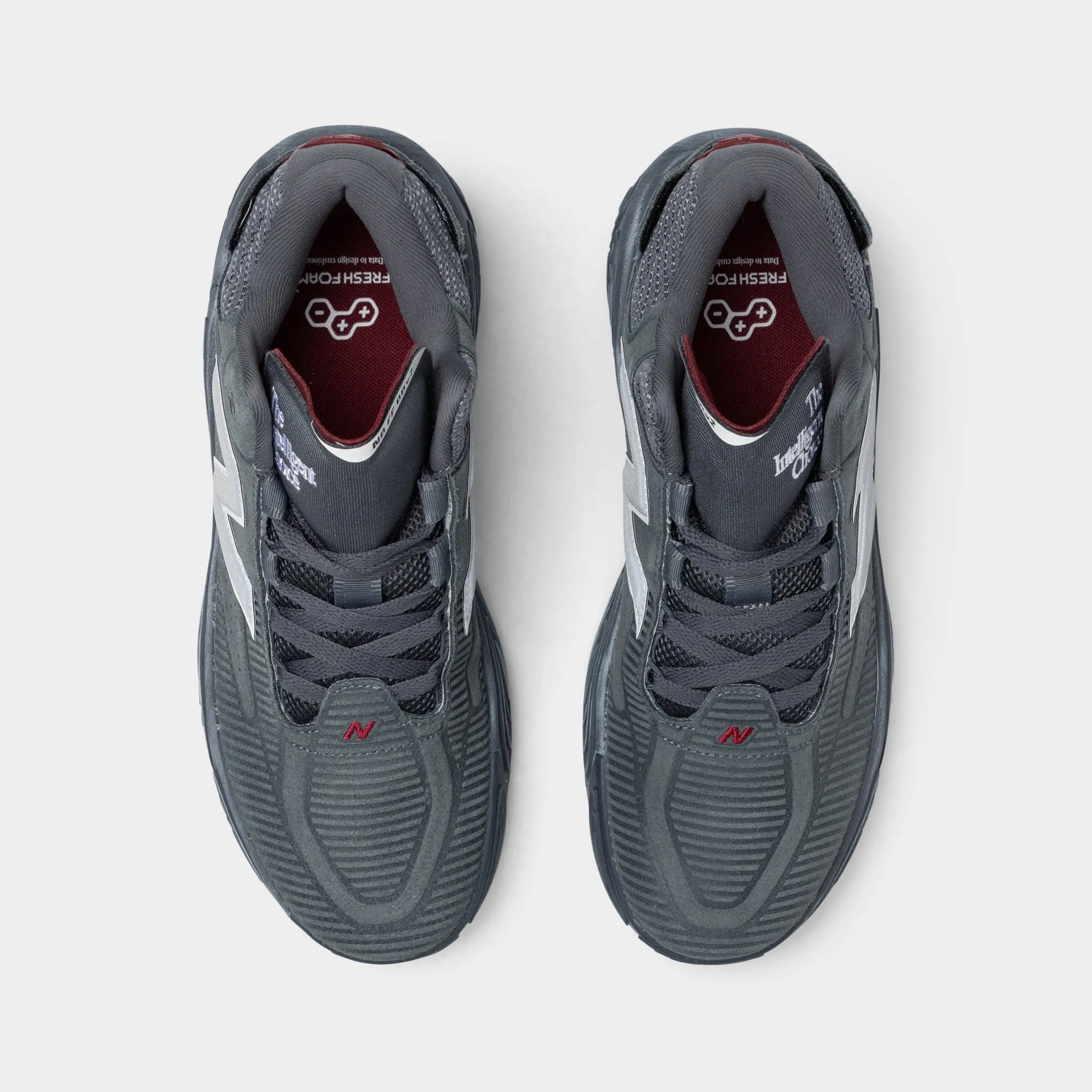 AntiOdor New Balance Fresh Foam BB V2 Graphite / Titanium - Mercury Red