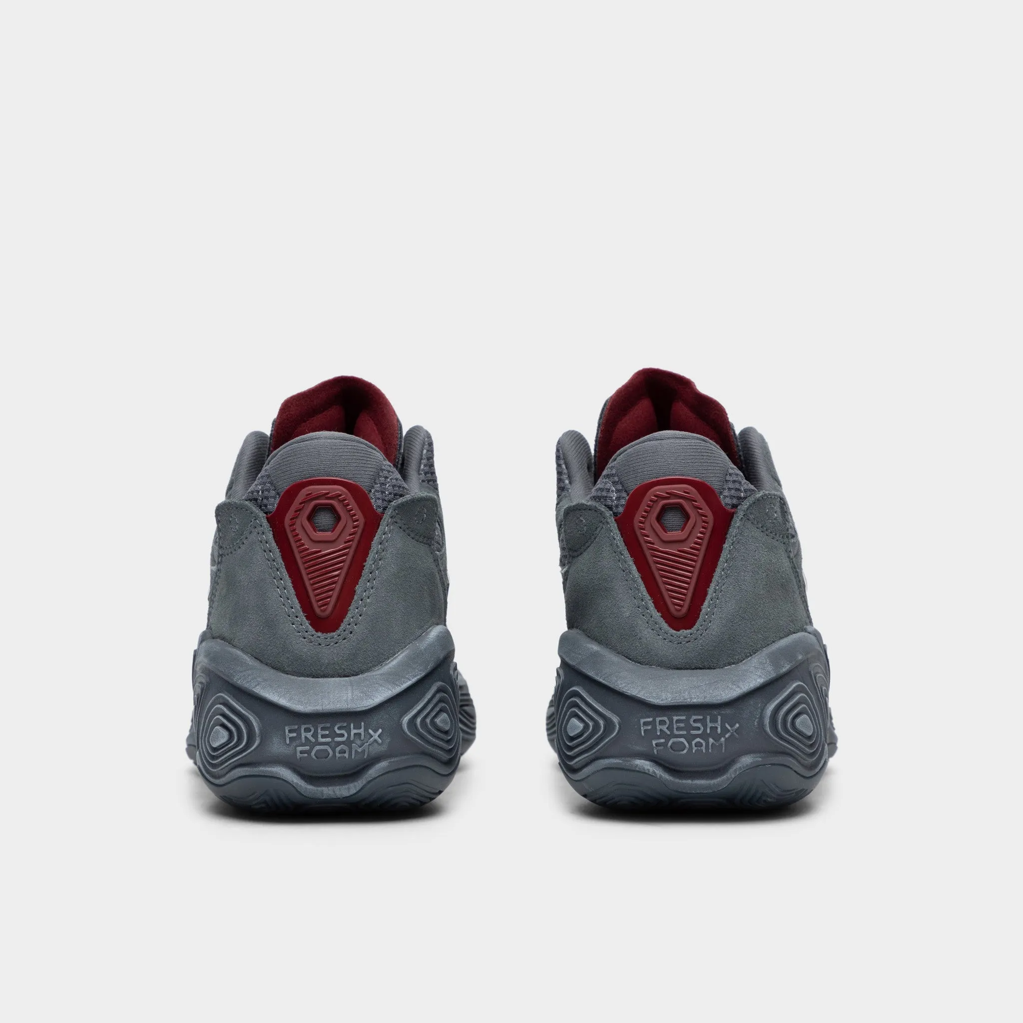 New Balance Fresh Foam BB V2 Graphite / Titanium - Mercury Red Chic Tones