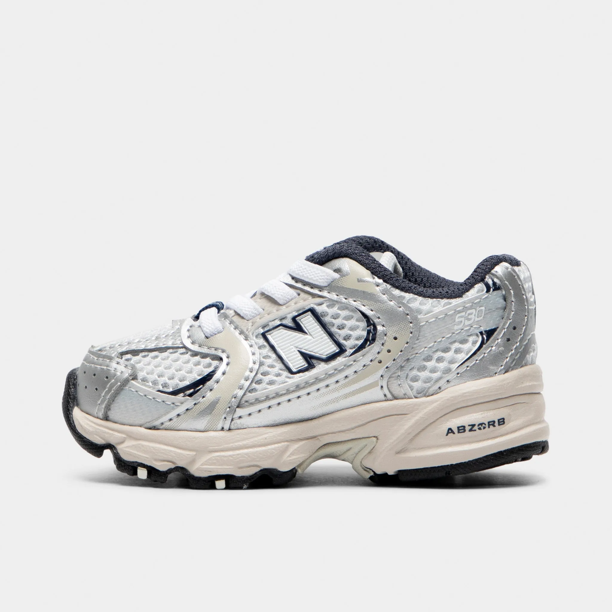 Quick Outing Relaxed Step New Balance Infants' 530 Summer Fog / Nimbus Cloud - NB Navy