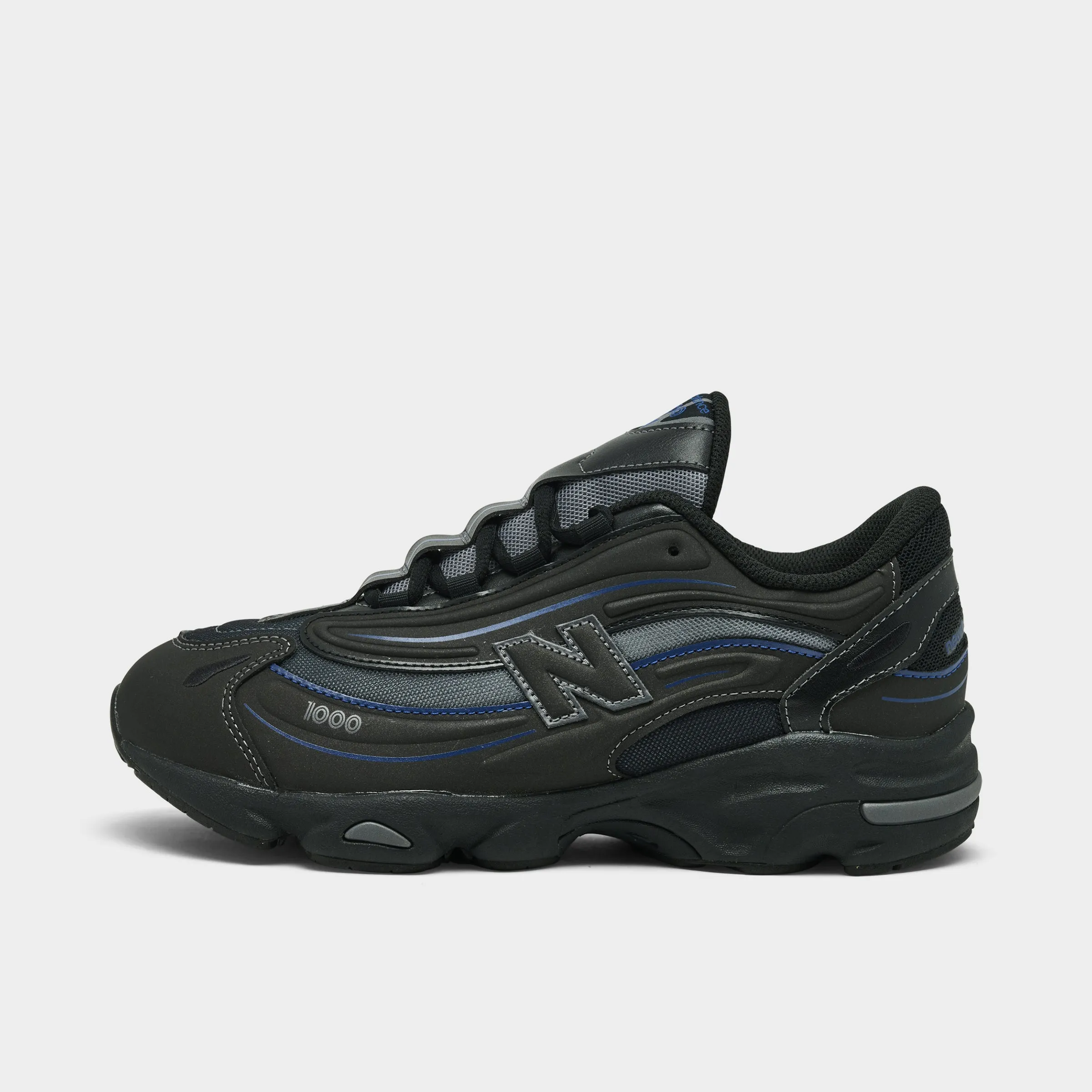 Good Fit Fashion Accent New Balance Juniors' 1000 Black / Galaxy Blue