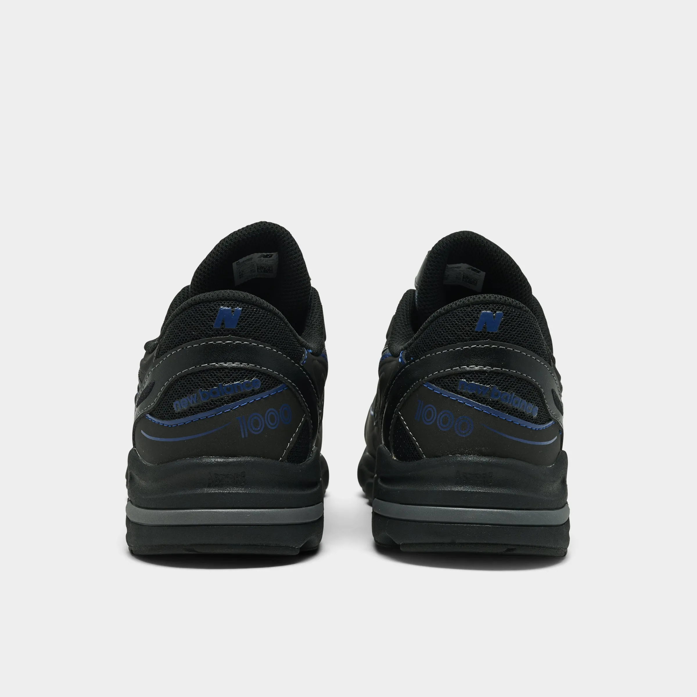 Ultra Breathable Upper New Balance Juniors' 1000 Black / Galaxy Blue