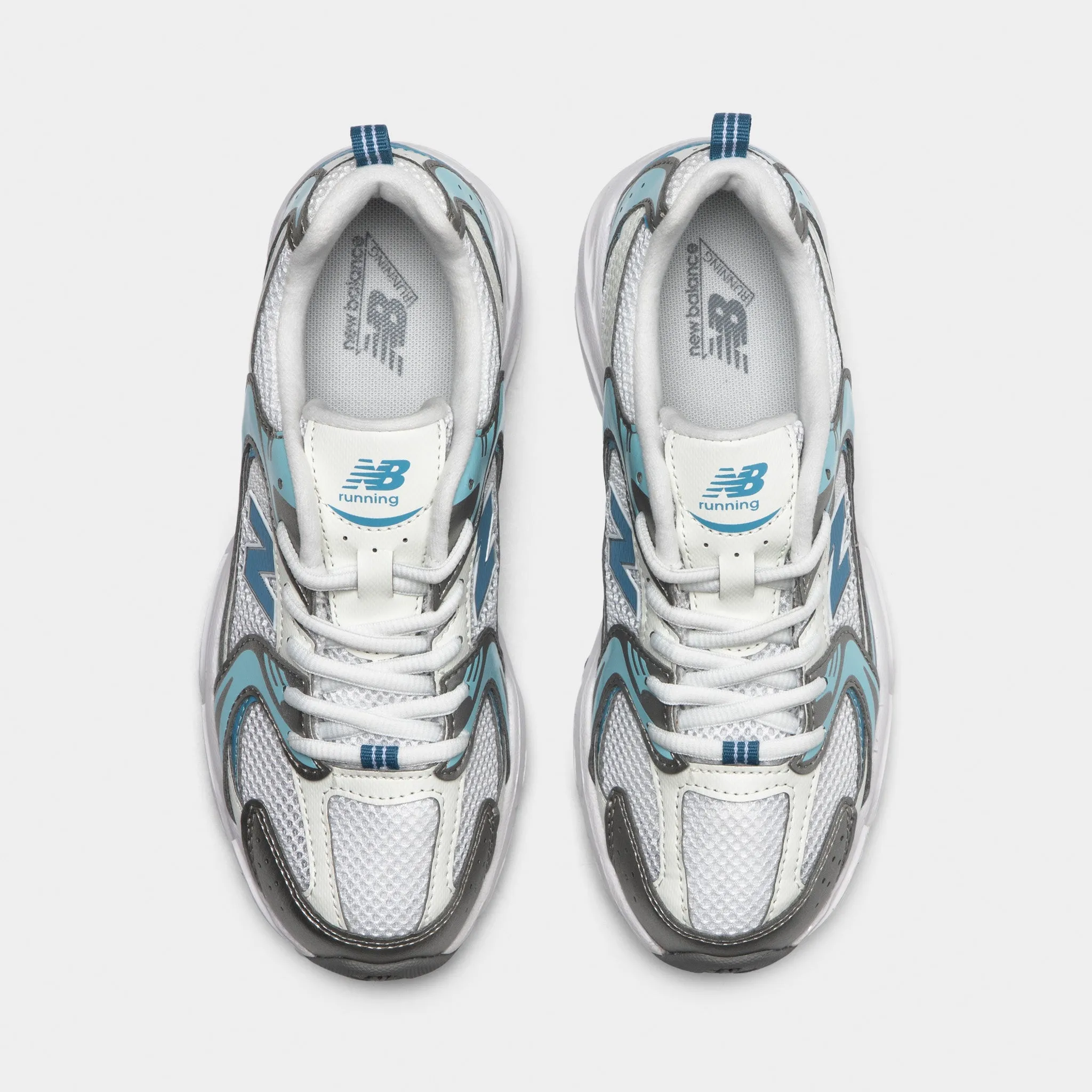Soft Glide Durable Style New Balance Juniors' 530 Sea Salt / Still Water