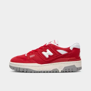 New Balance Juniors' 550 Team Red / White Daily Support
