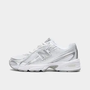 Contoured Fit New Balance Juniors' 740 White / Silver Metallic