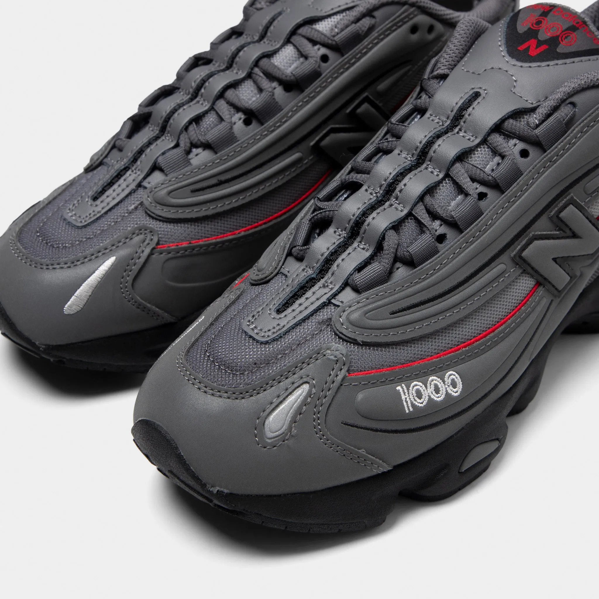 New Balance M1000 Castlerock / Team Red Ultimate Cushion Impact Resistant