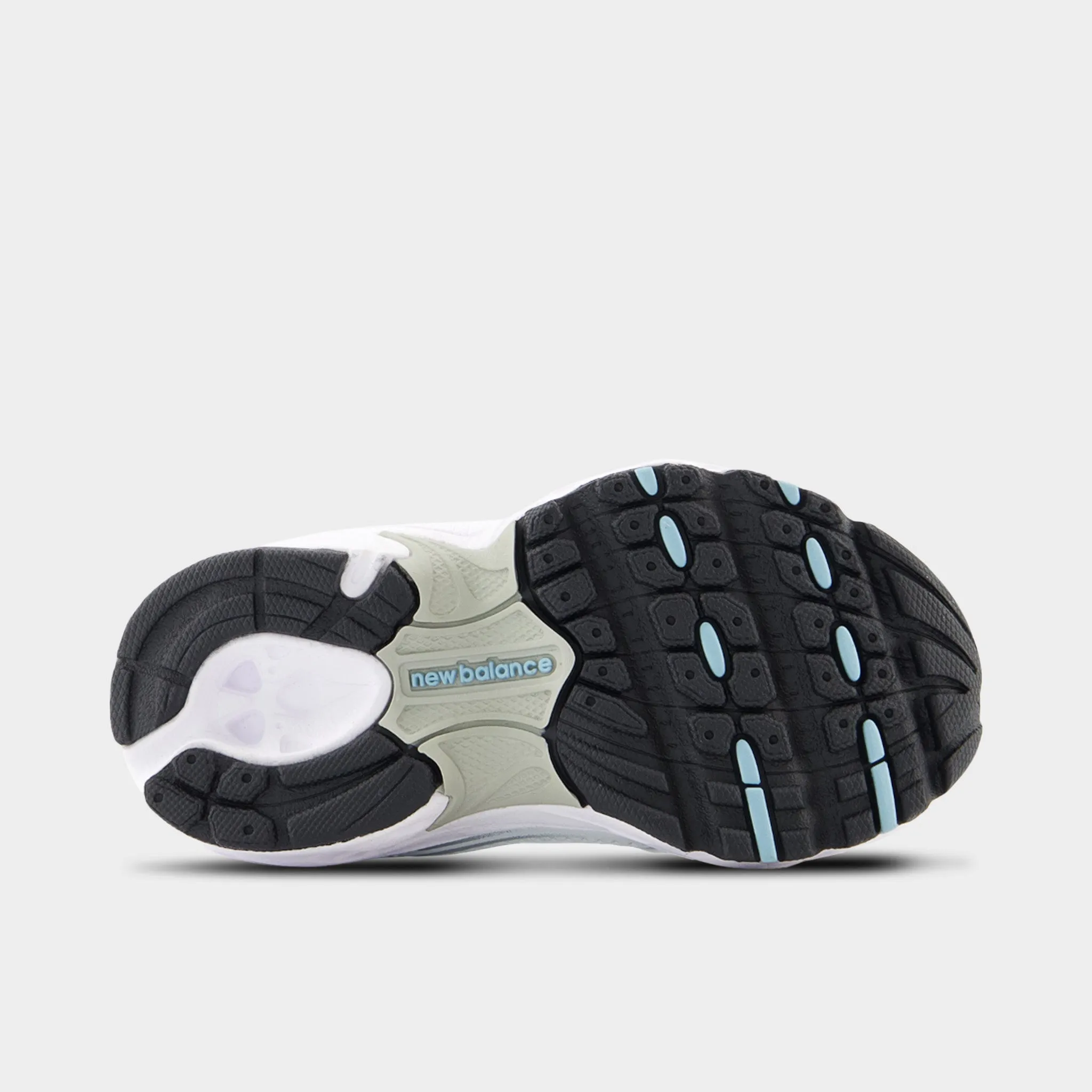 Zip Up Style Durable Power New Balance Toddler's 530 White / Silver - Light Blue
