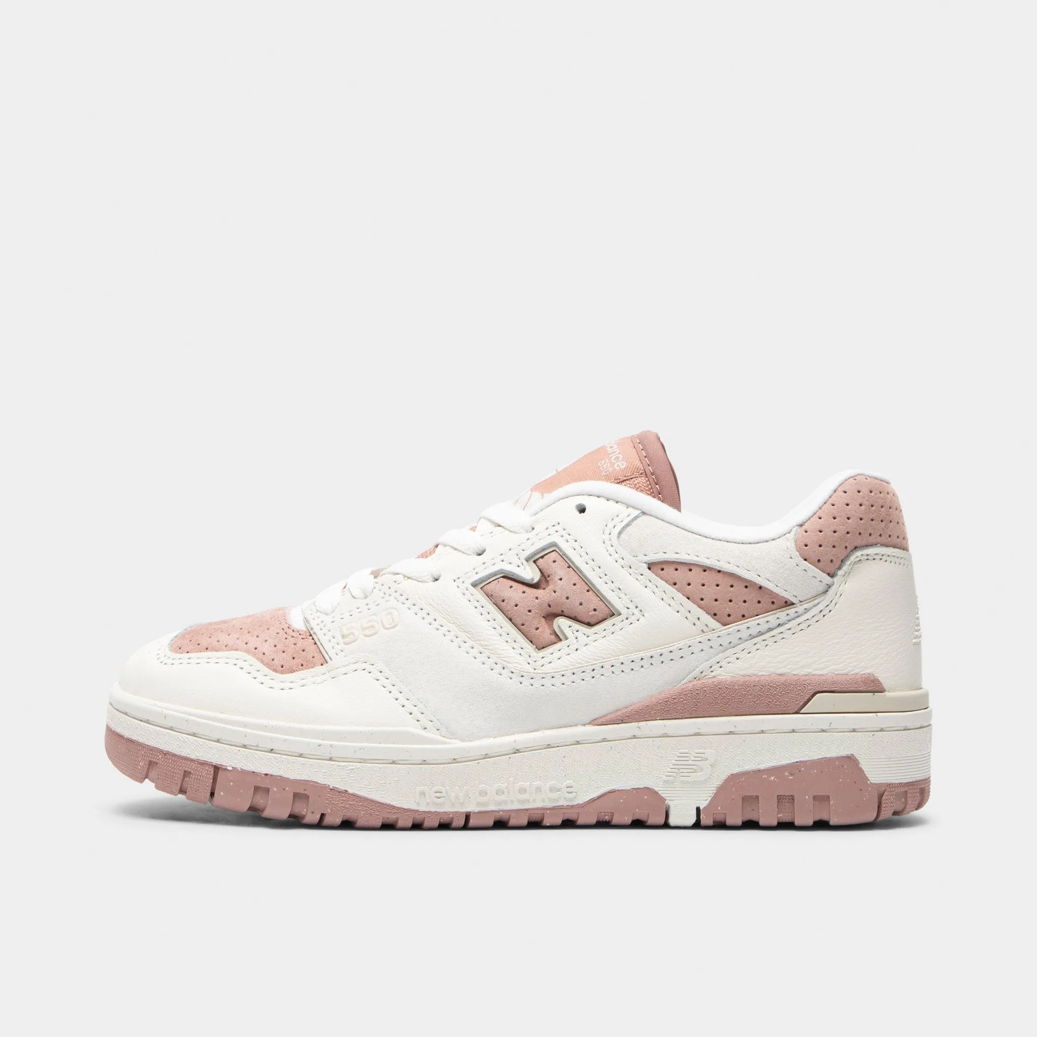 Enhanced Ankle Support Supportive Chassis New Balance Women's 550 Sea Salt / Landslide