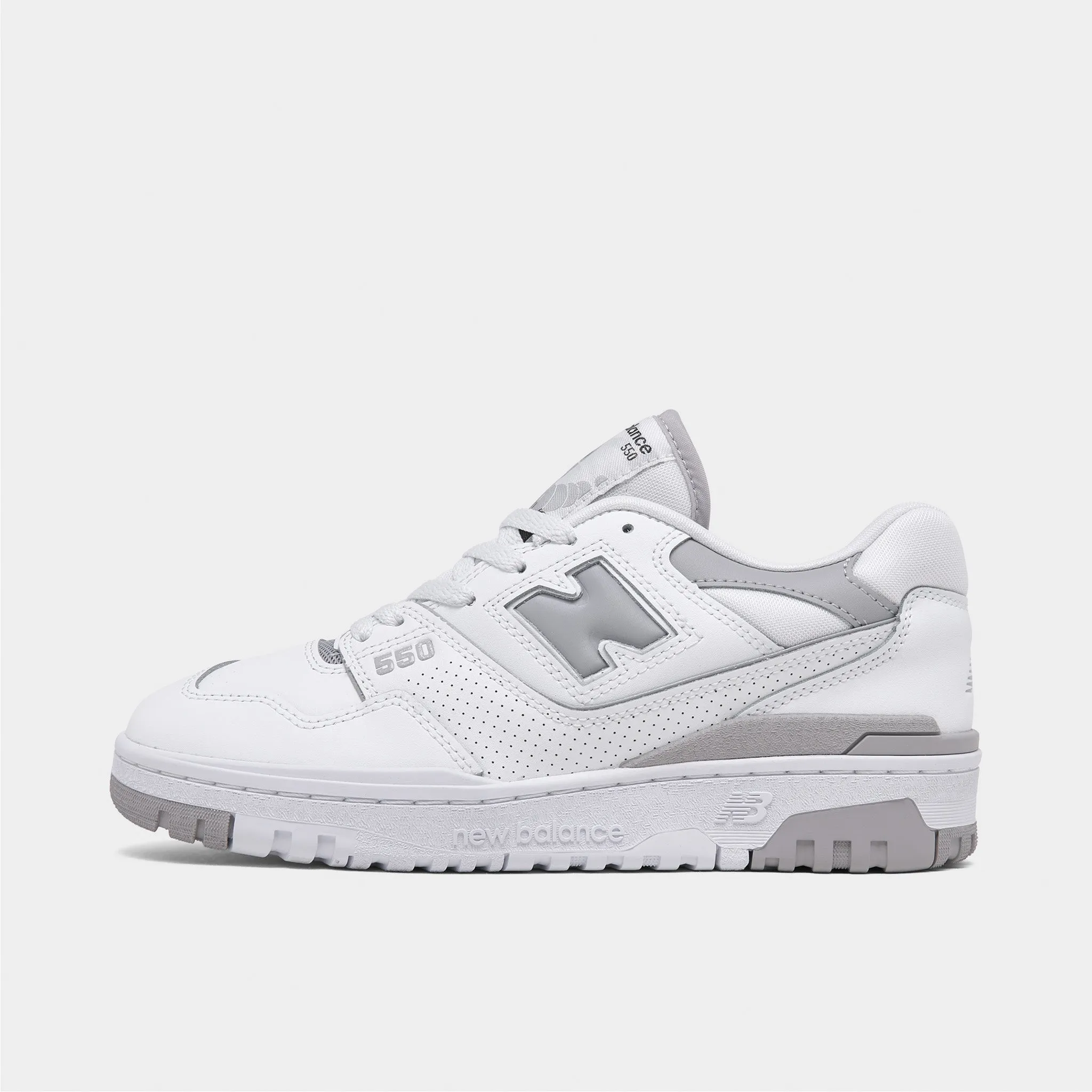 New Balance Women's BBW550BB White / Raincloud Shock   Absorbing