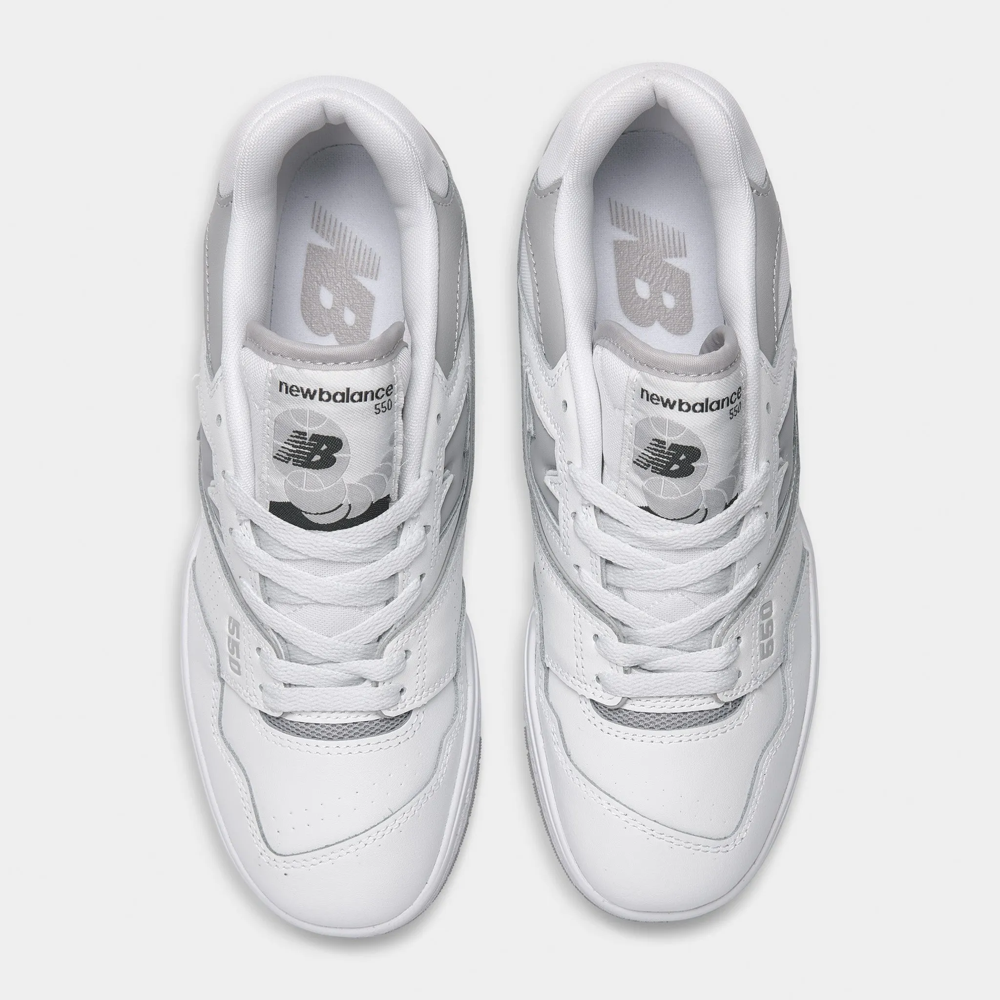 Breathable Airflow Channels New Balance Women's BBW550BB White / Raincloud