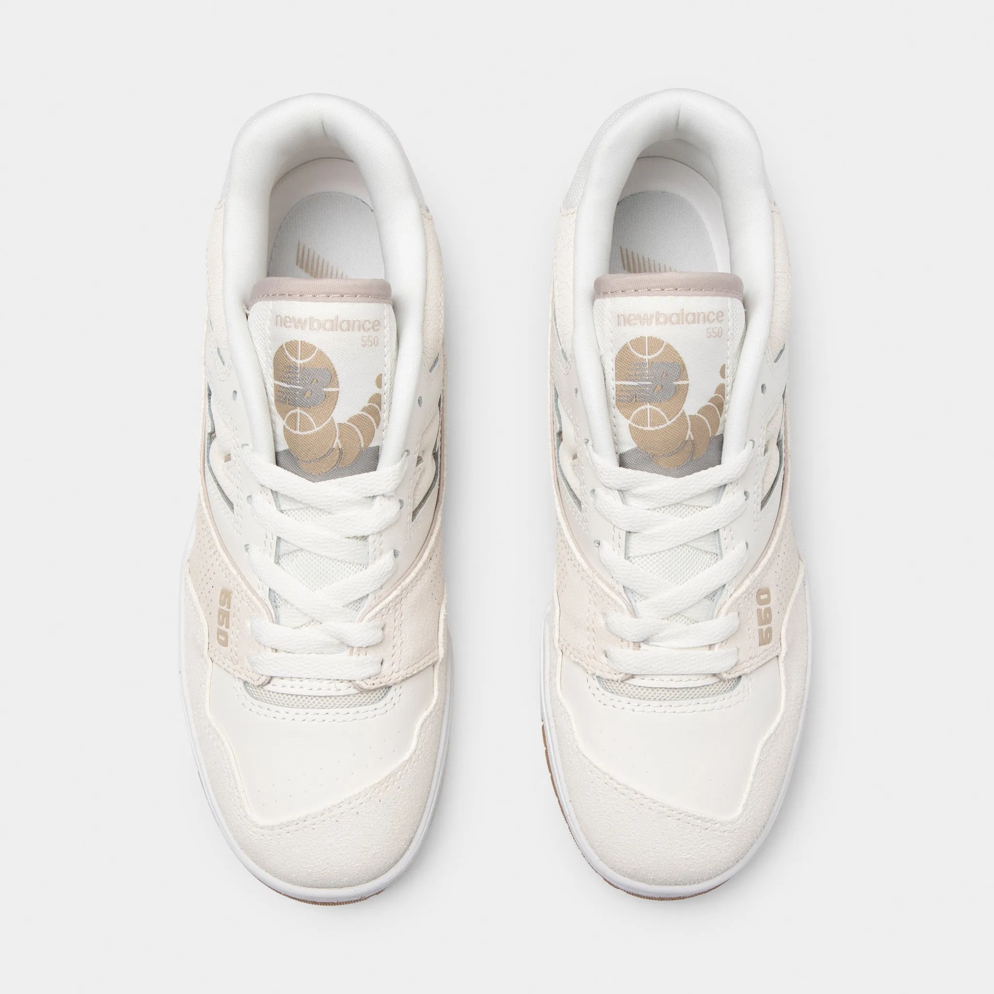 New Balance Women's BBW550TB Sea Salt / Linen - Stoneware Minimalist Design