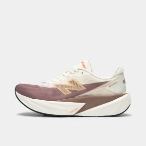 New Balance Women's FuelCell Rebel v5 Angora / Earth Shadow Adjustable Fit System Torque Control Shank