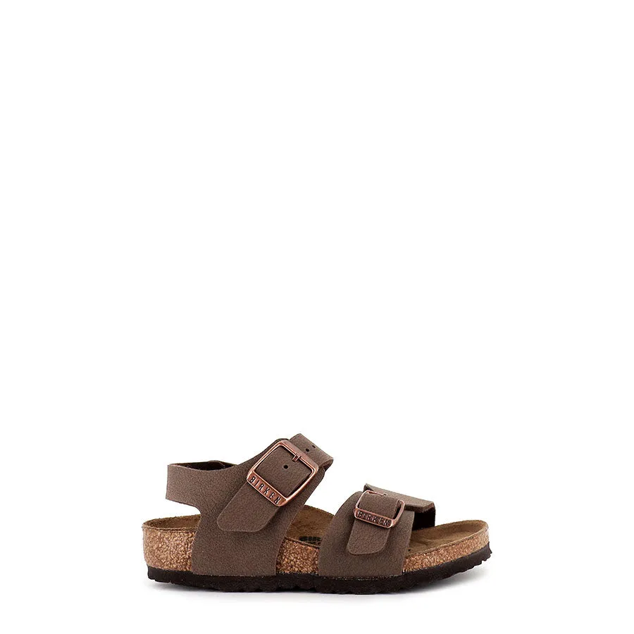 NEW YORK KIDS BIRKIBUC NARROW - MOCCA Simple Entry Versatile Walking Shoes