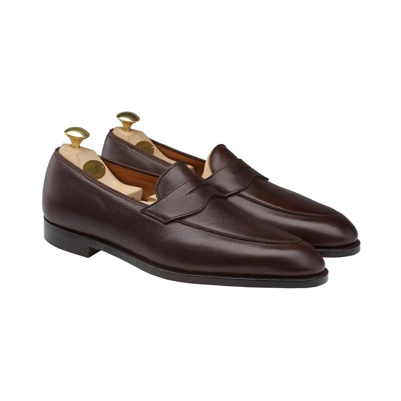 Capsule Wardrobe Nice Dark Brown Milled Calf