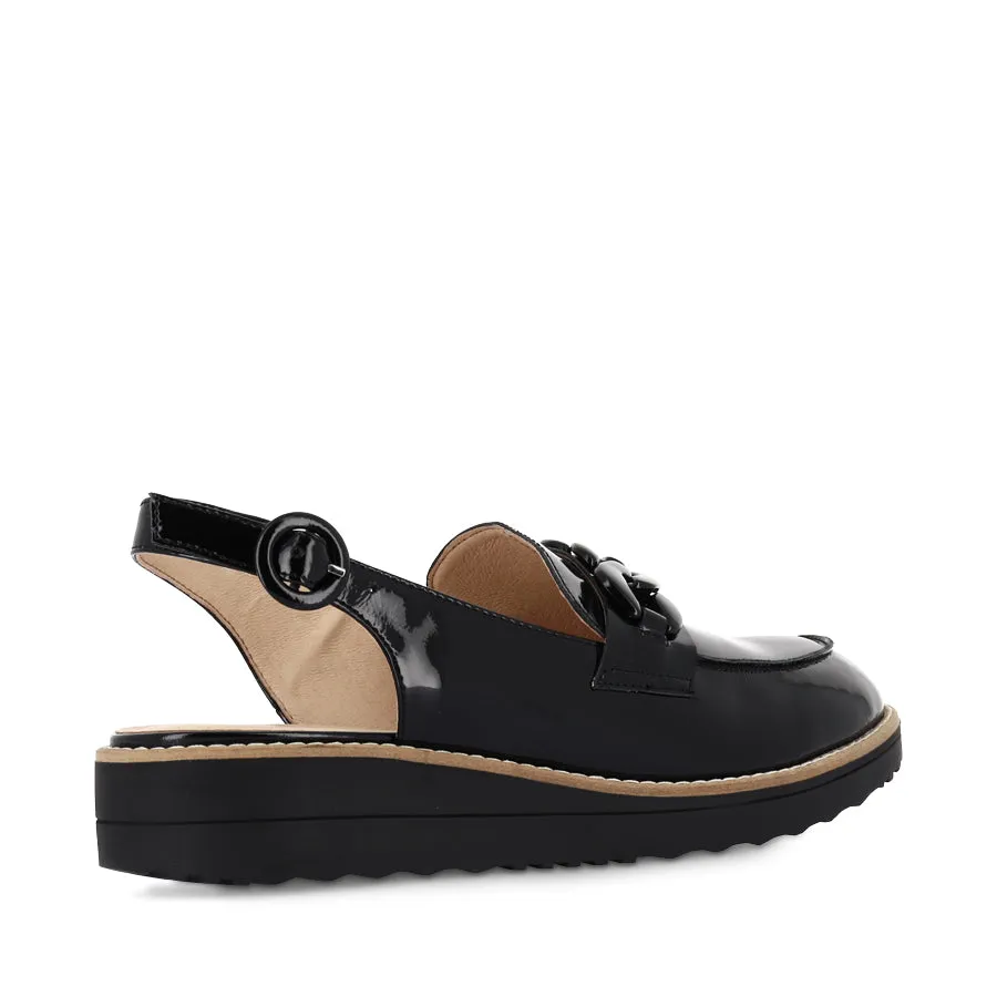 OFFAIRS - BLACK BLACK PATENT School Style Sunny Path