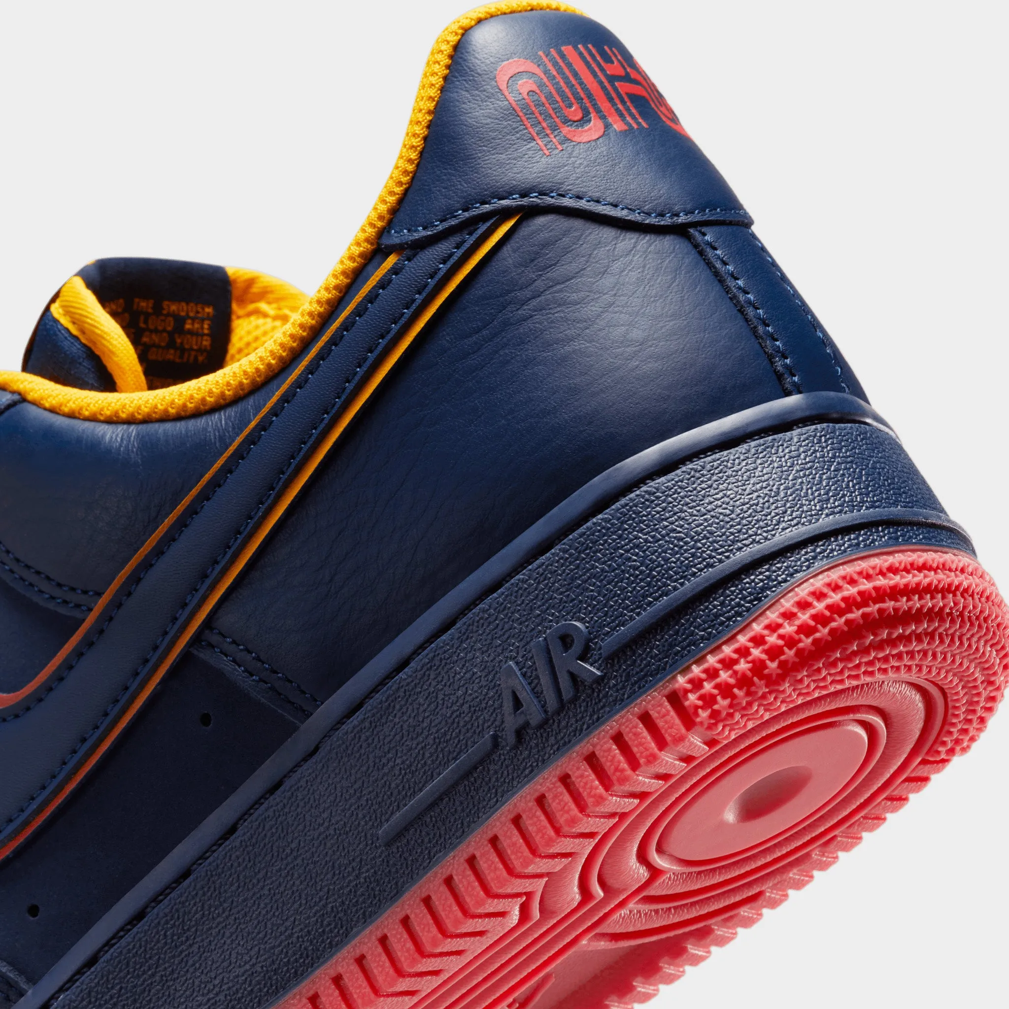 golf shoes Nike Air Force 1 '07 LV8 Midnight Navy / Blue Void - Lt Crimson