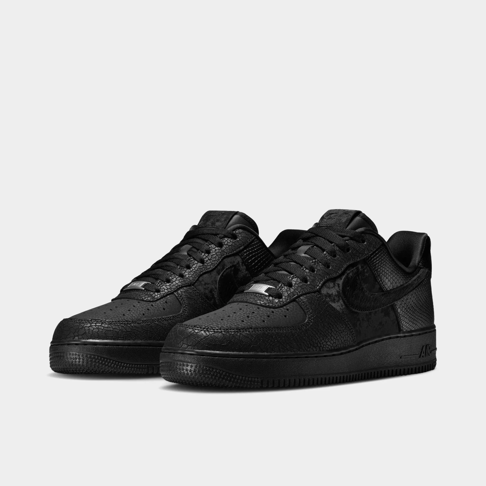 Padded Tongue Nike Air Force 1 '07 Lx Black / Black