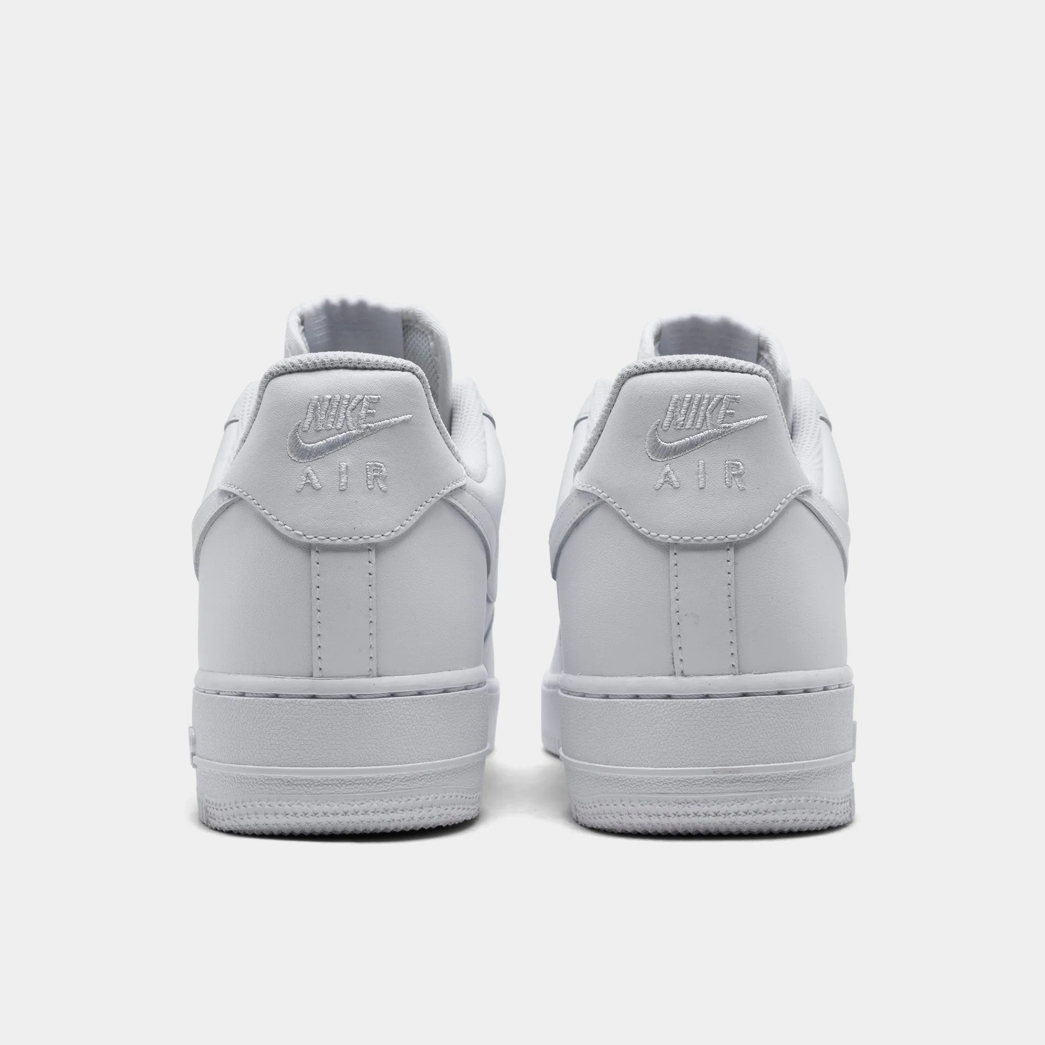 Nike Air Force 1 '07 White / White - White Metallic Trim Premium Quality
