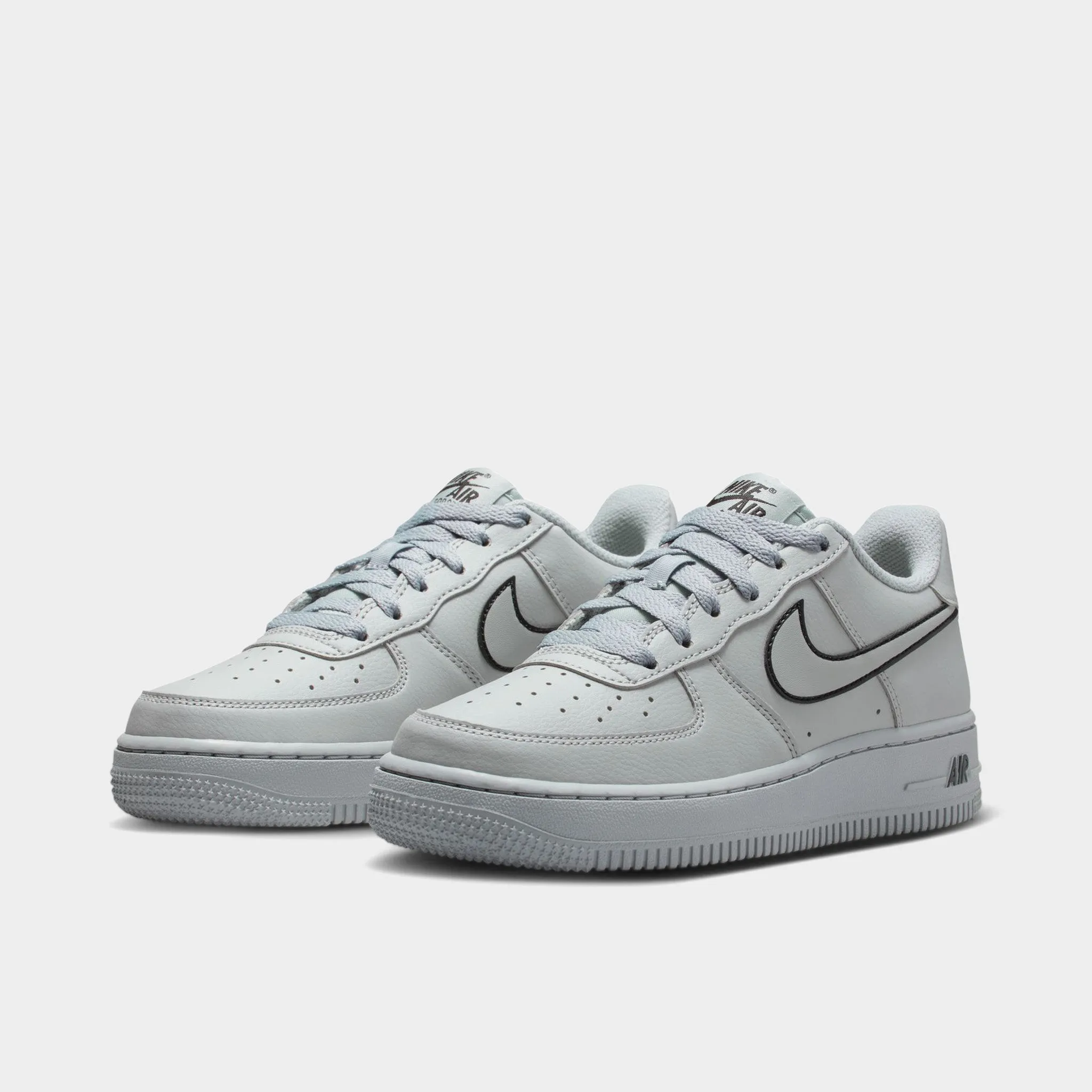 Stable Design Nike Air Force 1 GS Light Smoke Grey / Black