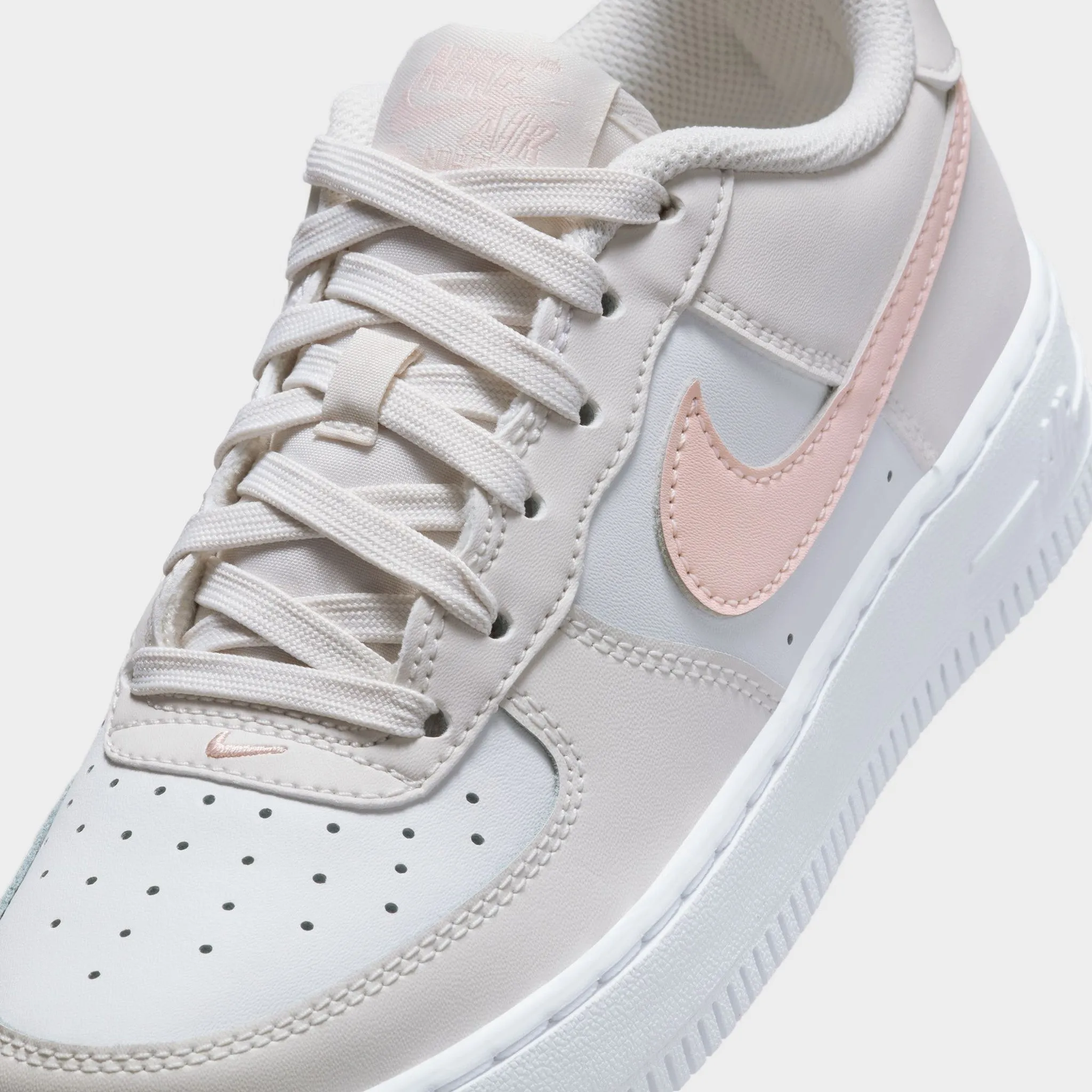 Nike Air Force 1 GS Phantom / Echo Pink - Summit White Quick Jump Fit