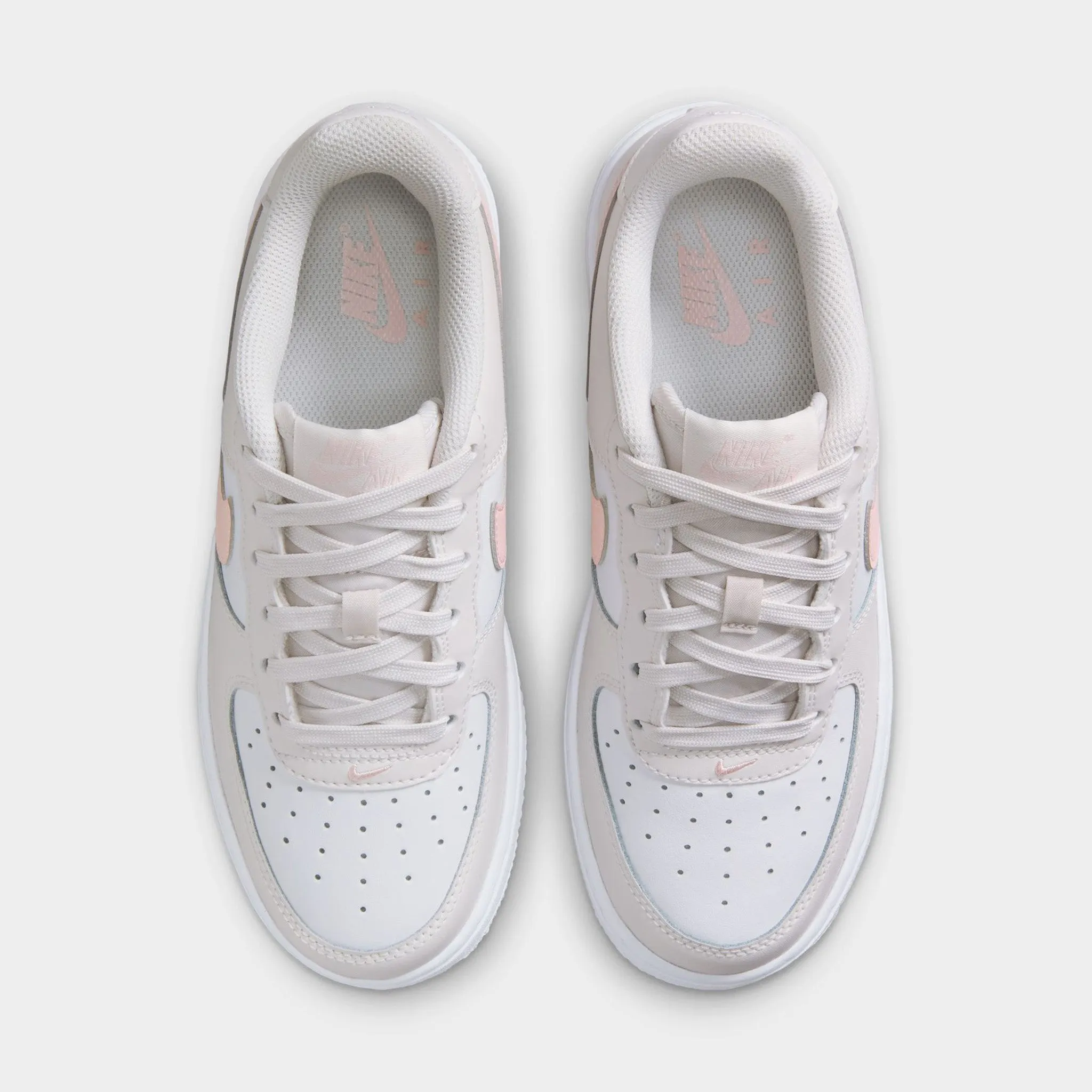 Nike Air Force 1 GS Phantom / Echo Pink - Summit White most pool least