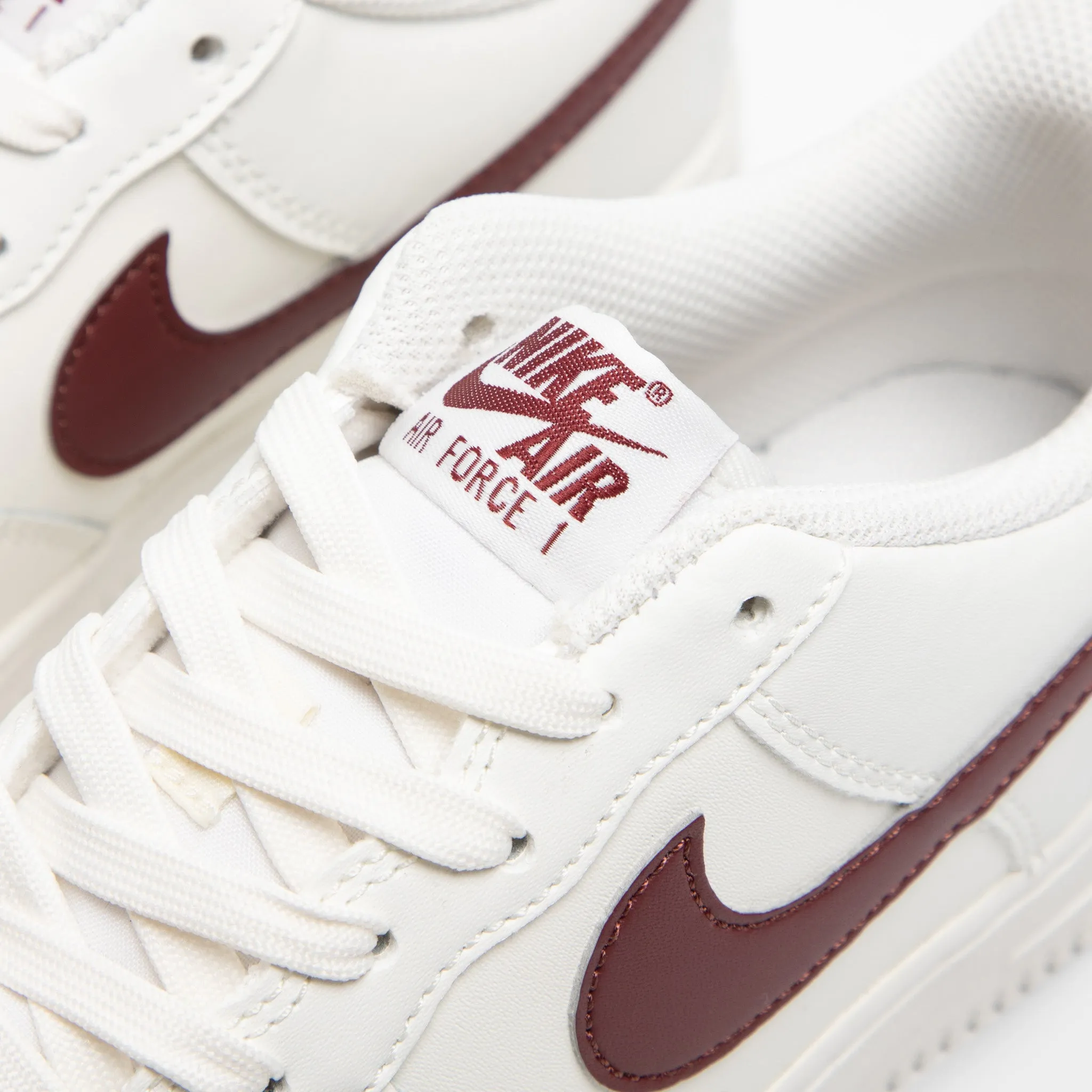 Quick Step Durable Midsole Nike Air Force 1 GS Sail / Dark Team Red