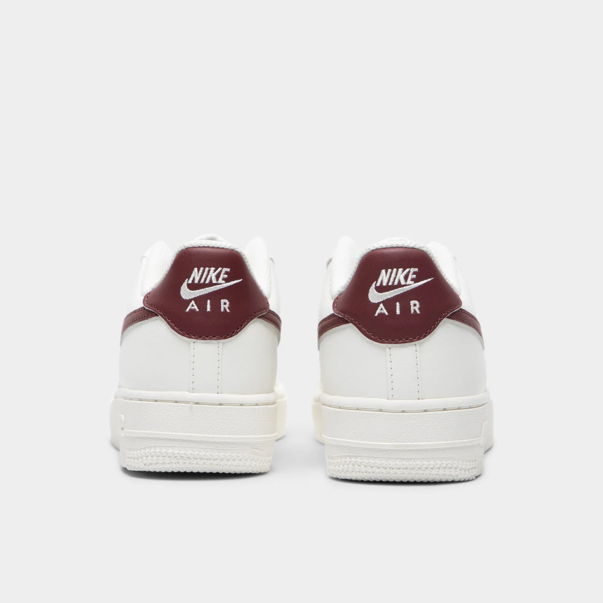 Nike Air Force 1 GS Sail / Dark Team Red Pressure Distribution System