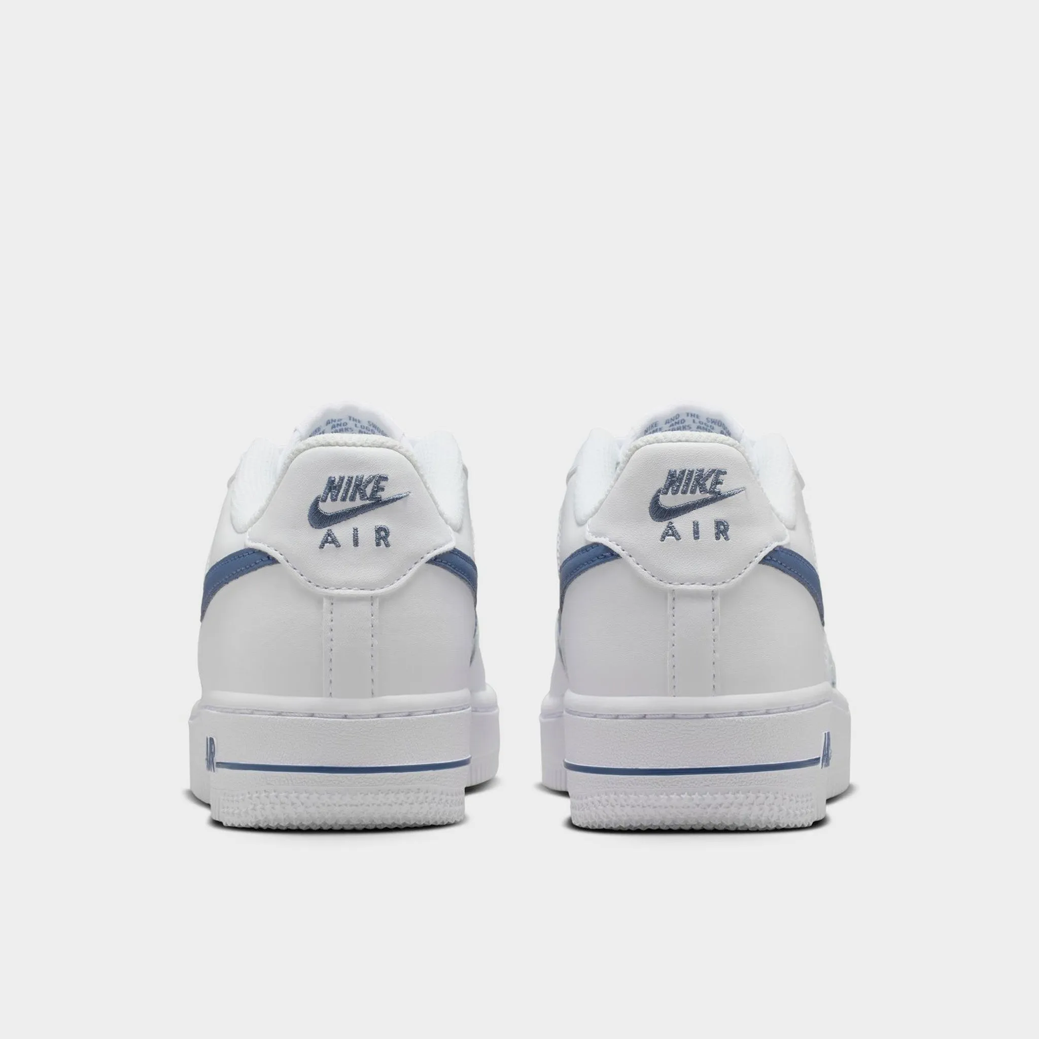 Nike Air Force 1 GS White / Diffused Blue Casual arch Exclusive traction