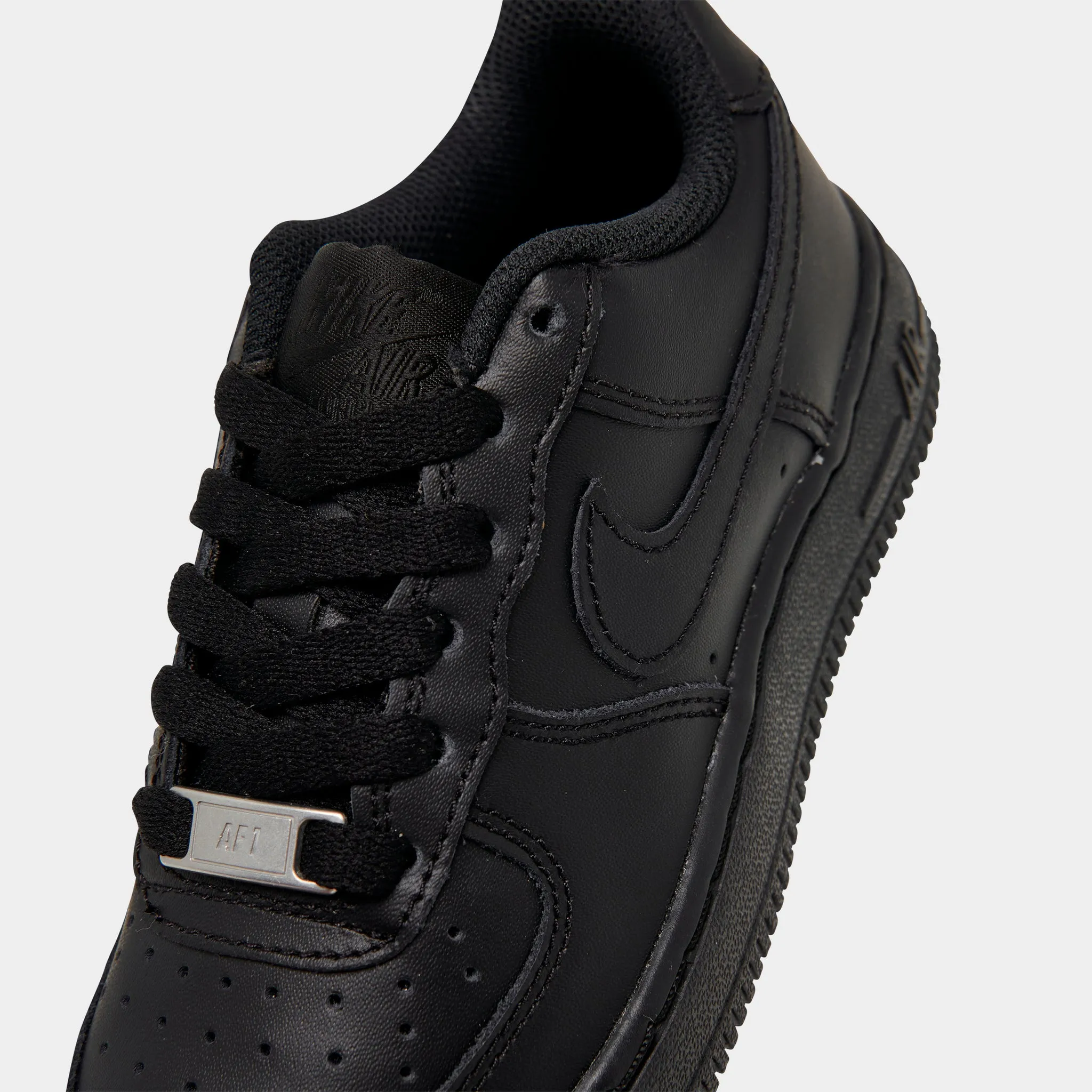 ergonomic Nike Air Force 1 LE GS Black / Black - Black