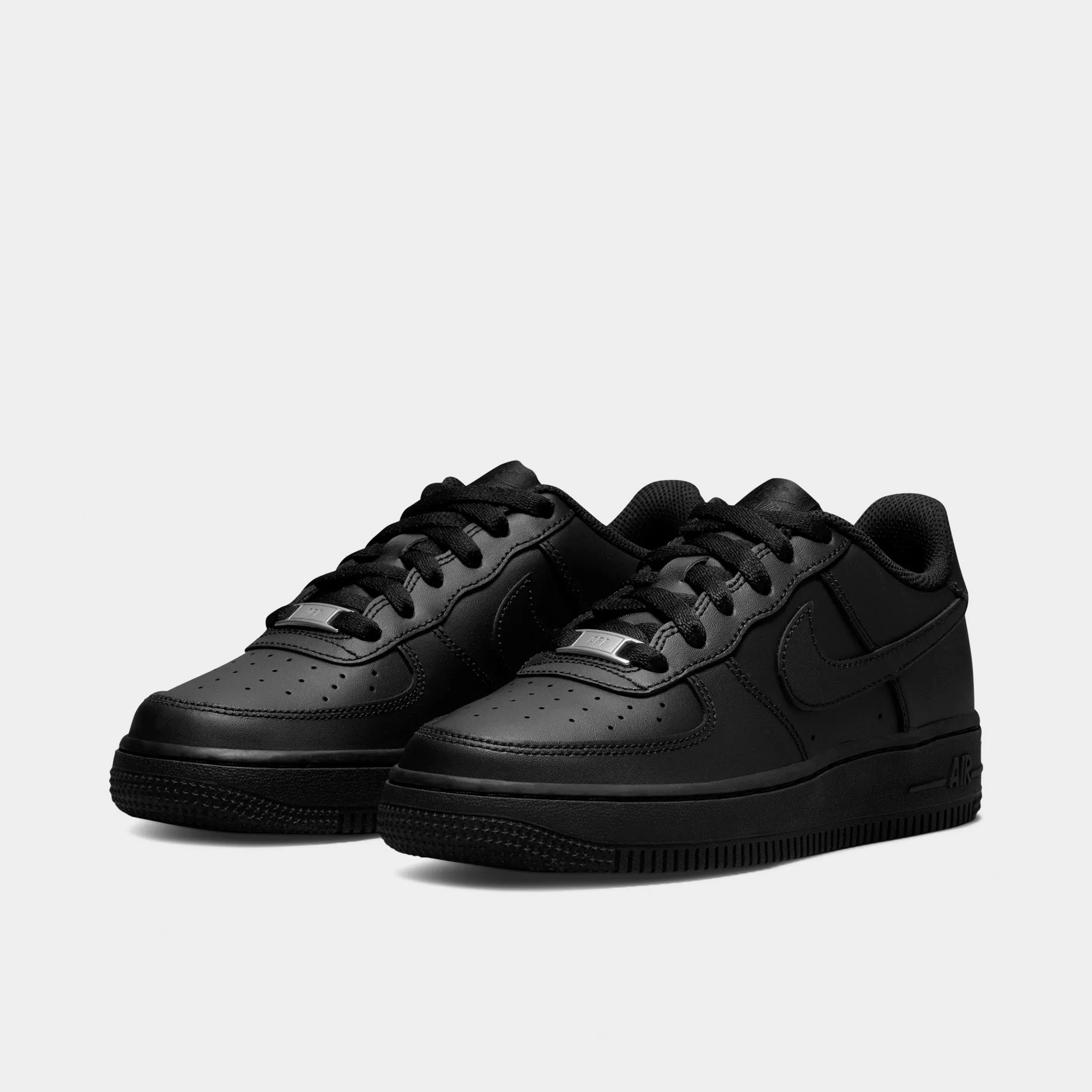 Thickened Midsole Nike Air Force 1 LE GS Black / Black