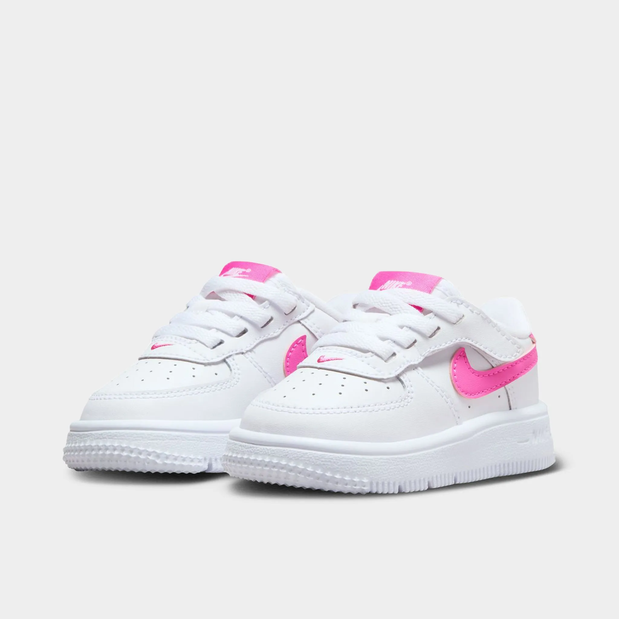 Nike Air Force 1 Low Easyon TD White / Laser Fuchsia Dual Layer Foam