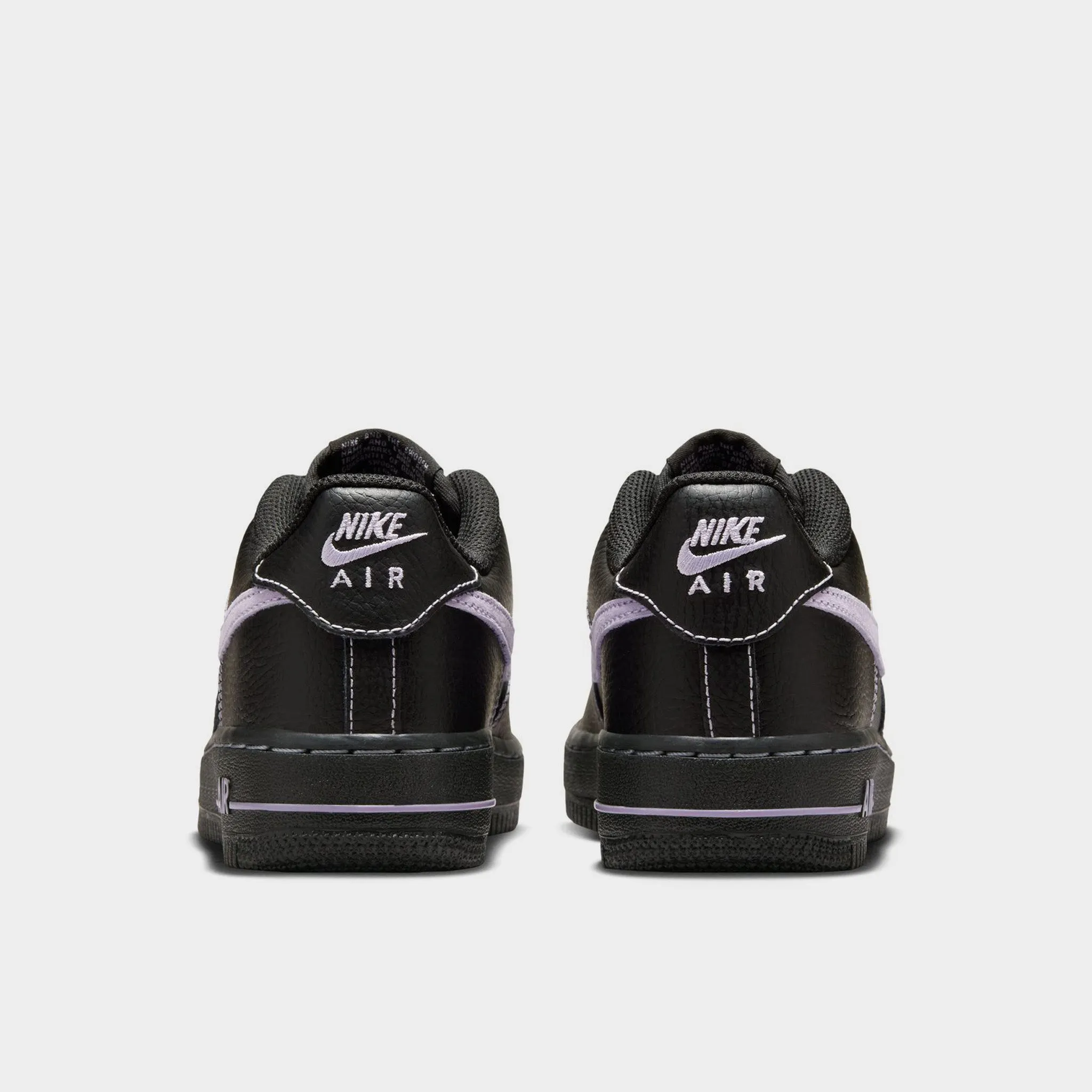 Dancing Nike Air Force 1 LV8 GS Black / Hydrangeas