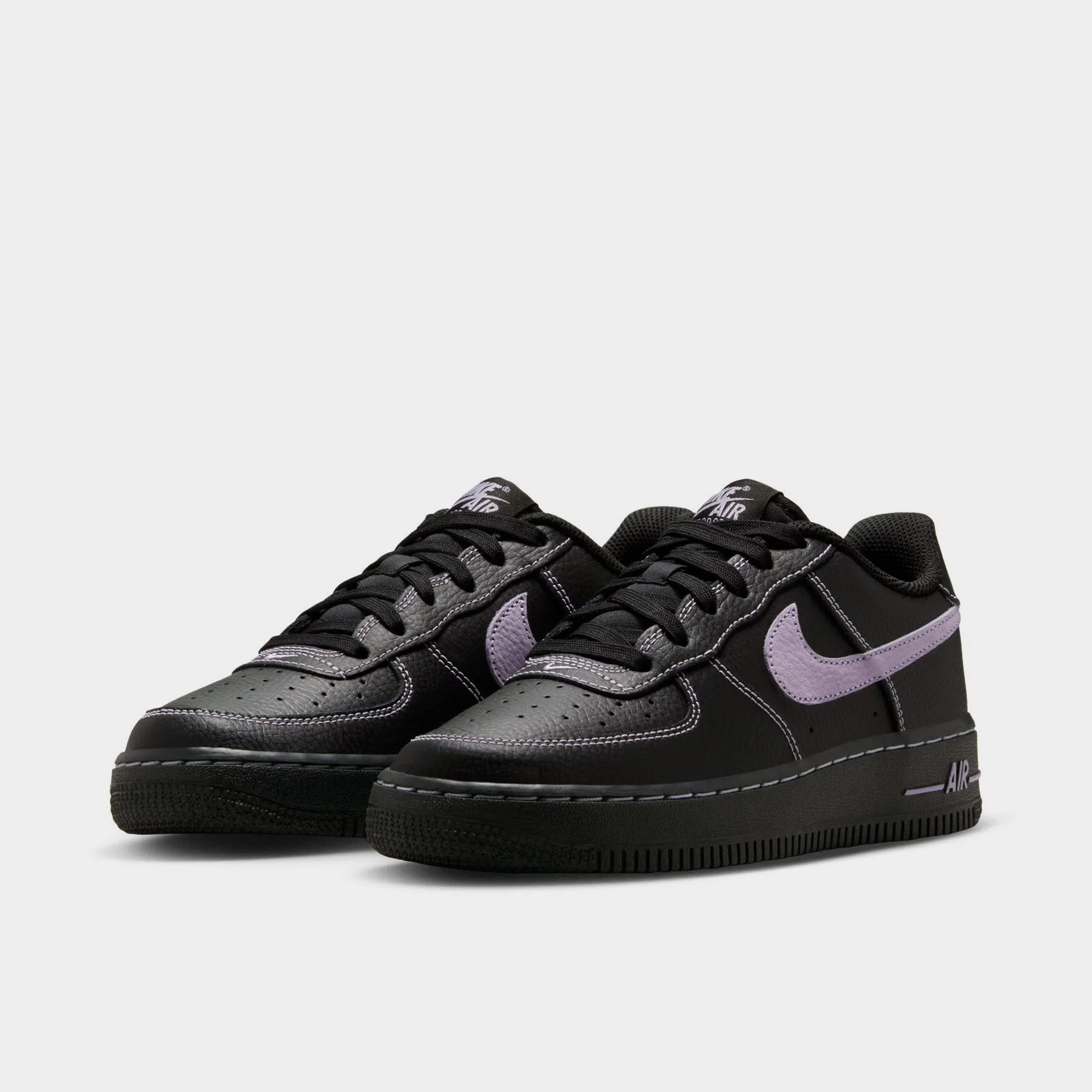 Nike Air Force 1 LV8 GS Black / Hydrangeas Speed Friendly