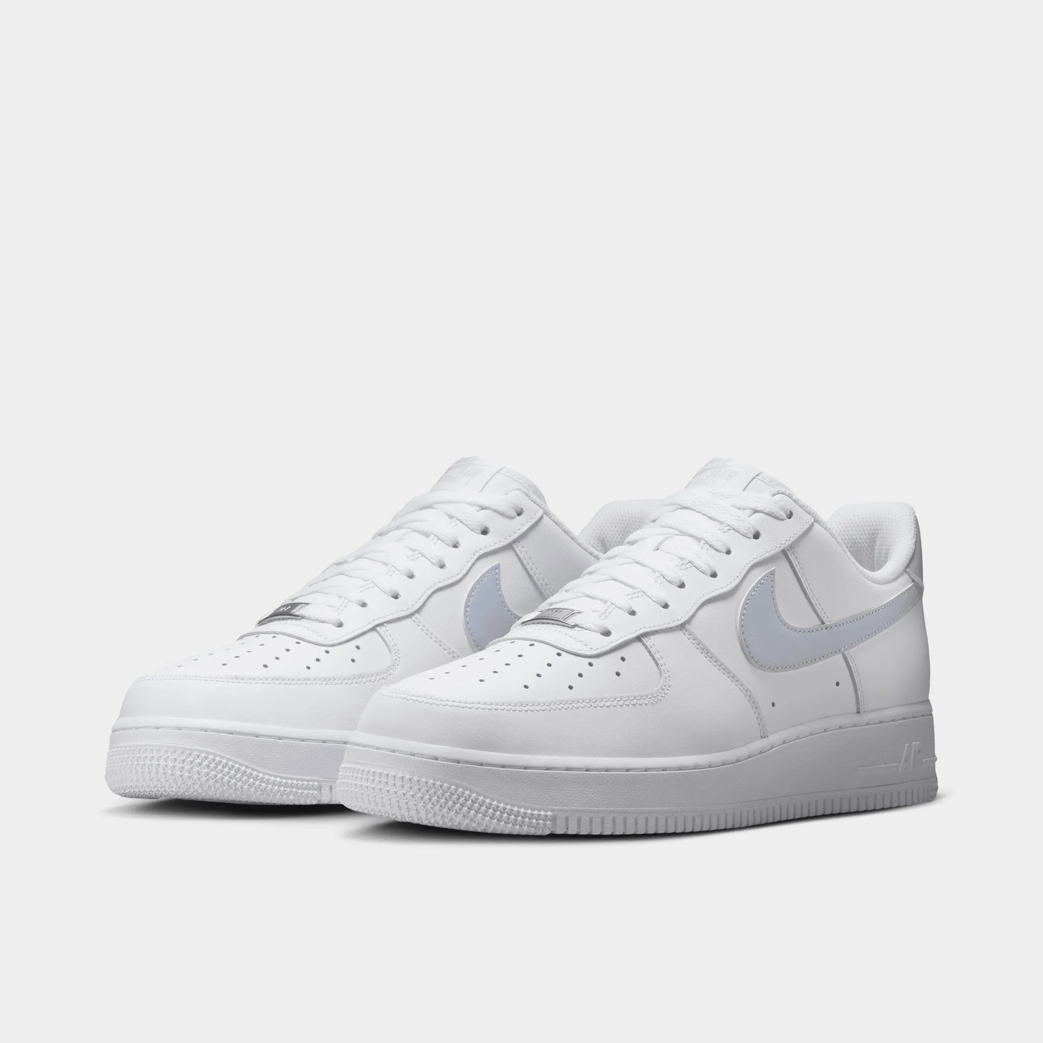 Nike Air Force 1 White / Grey / White Dynamic Motion Wrapping Non Slip Inner Liner