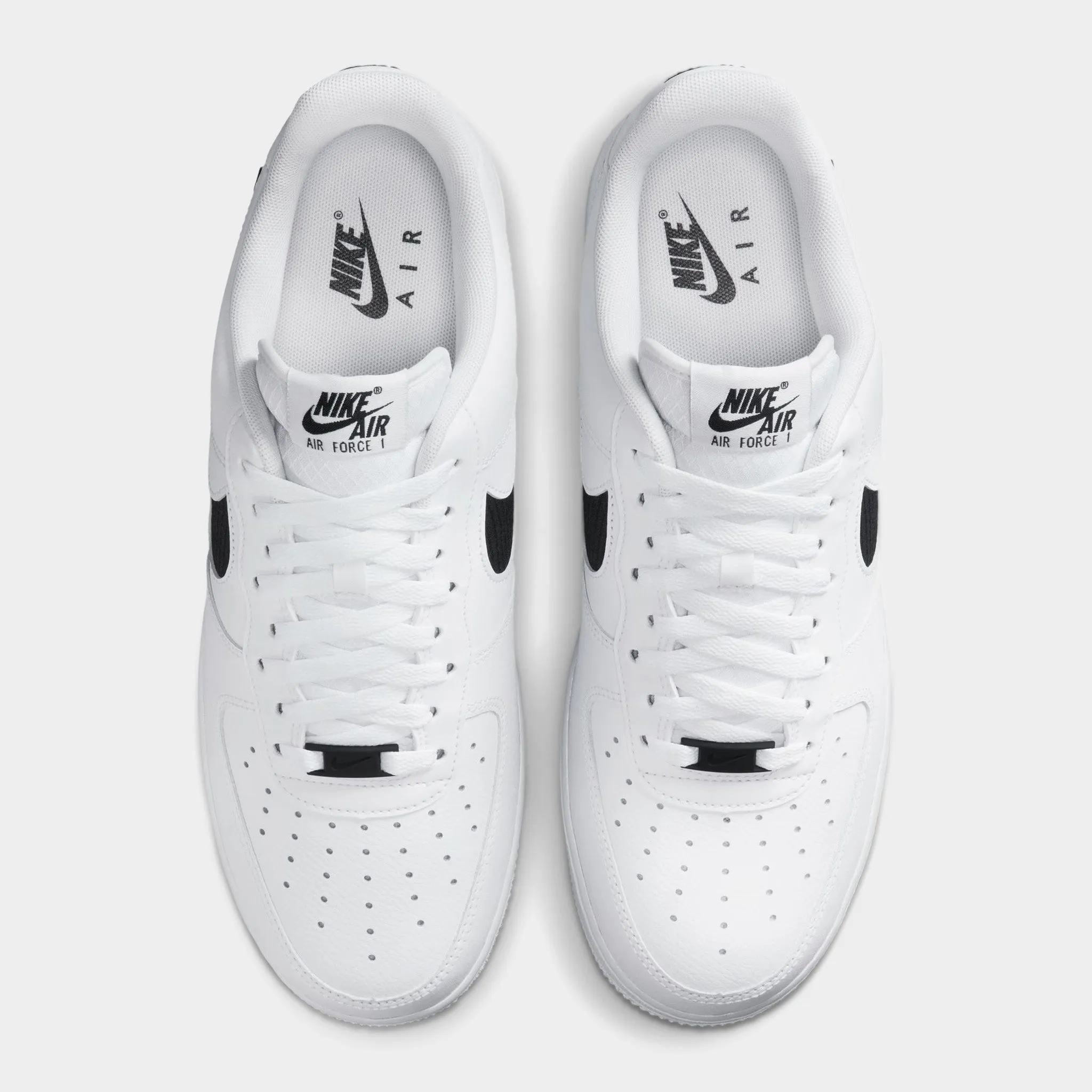 hook - and - loop closure Nike Air Force 107 LV8 White / Black - Anthracite