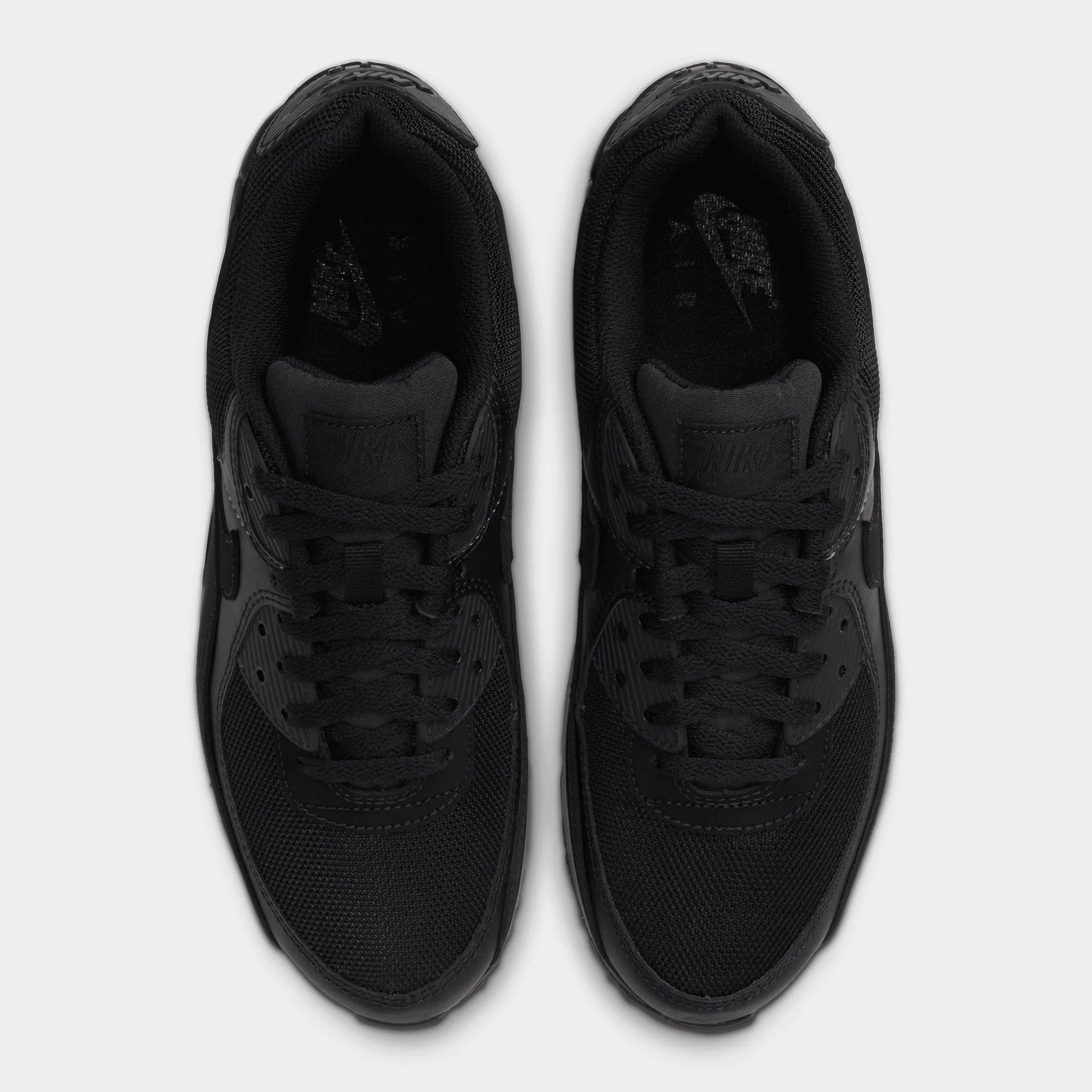 Nike Air Max 90 Black / Black - Black muted colors Rough texture