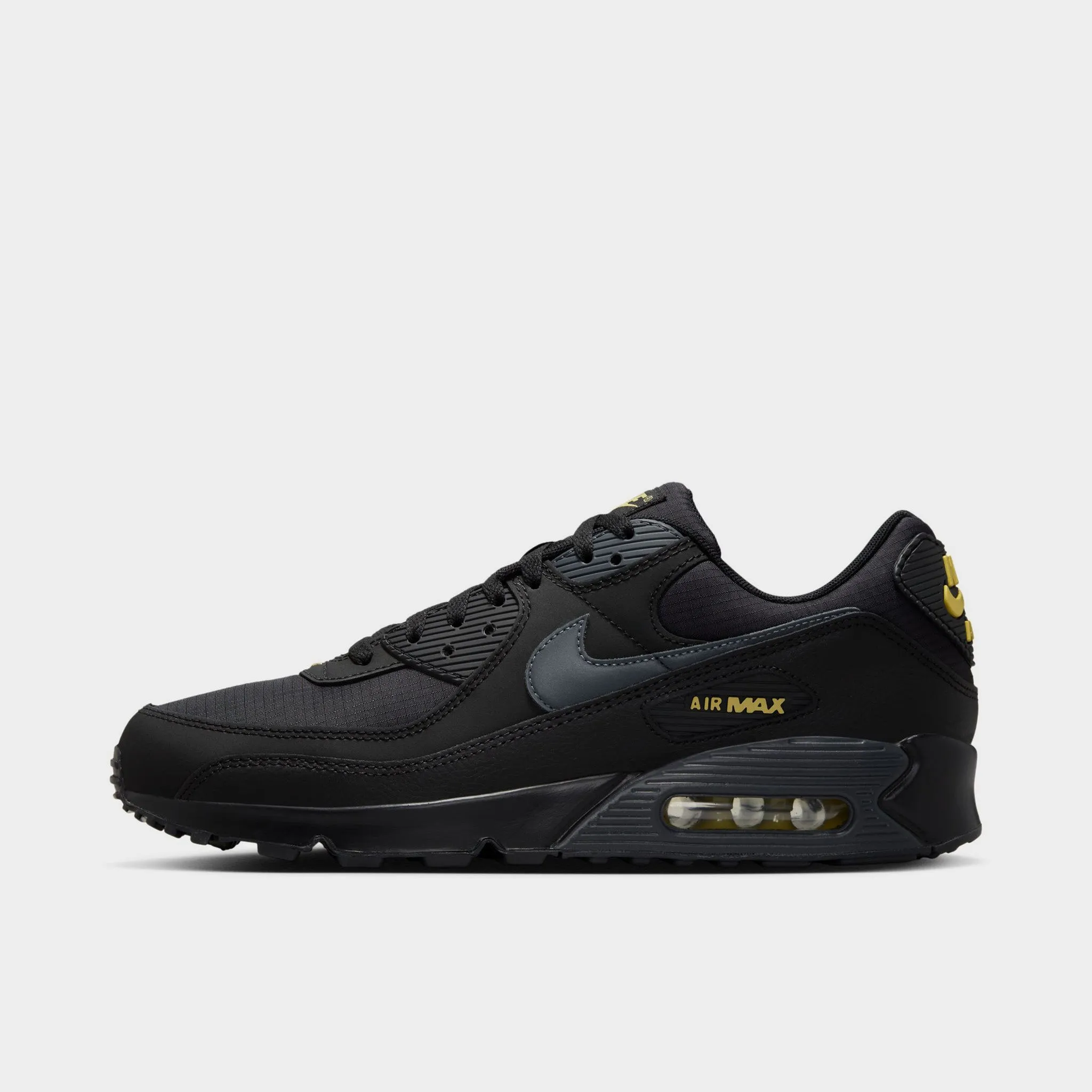 Compression Knit Nike Air Max 90 Black / Buff Gold - Anthracite