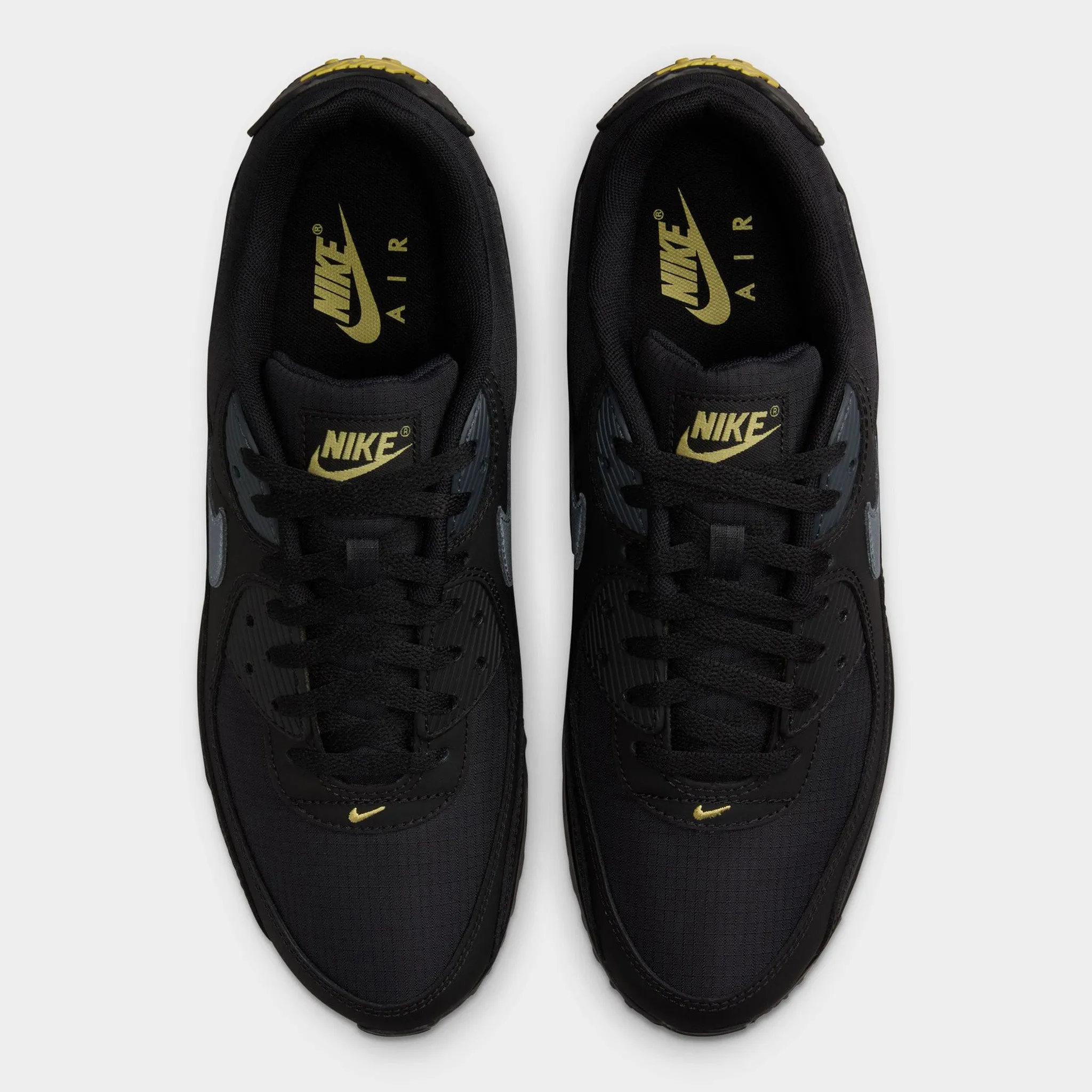 Nike Air Max 90 Black / Buff Gold - Anthracite Firm Cushion Flexible Torsion Bar