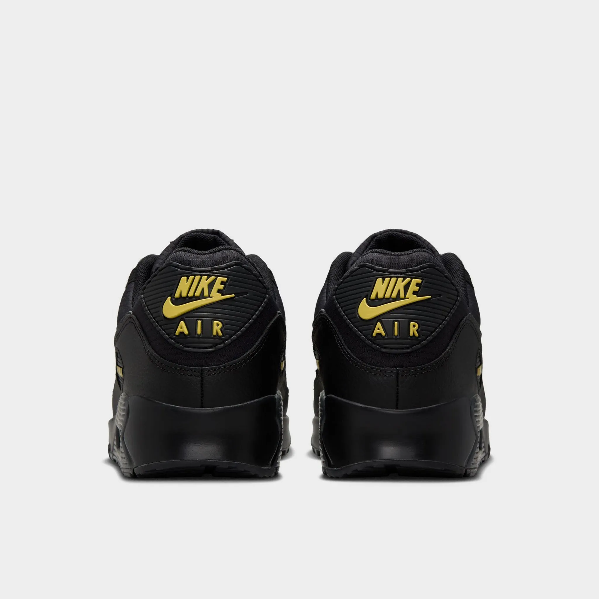 Nike Air Max 90 Black / Buff Gold - Anthracite Moisture Wicking Interior