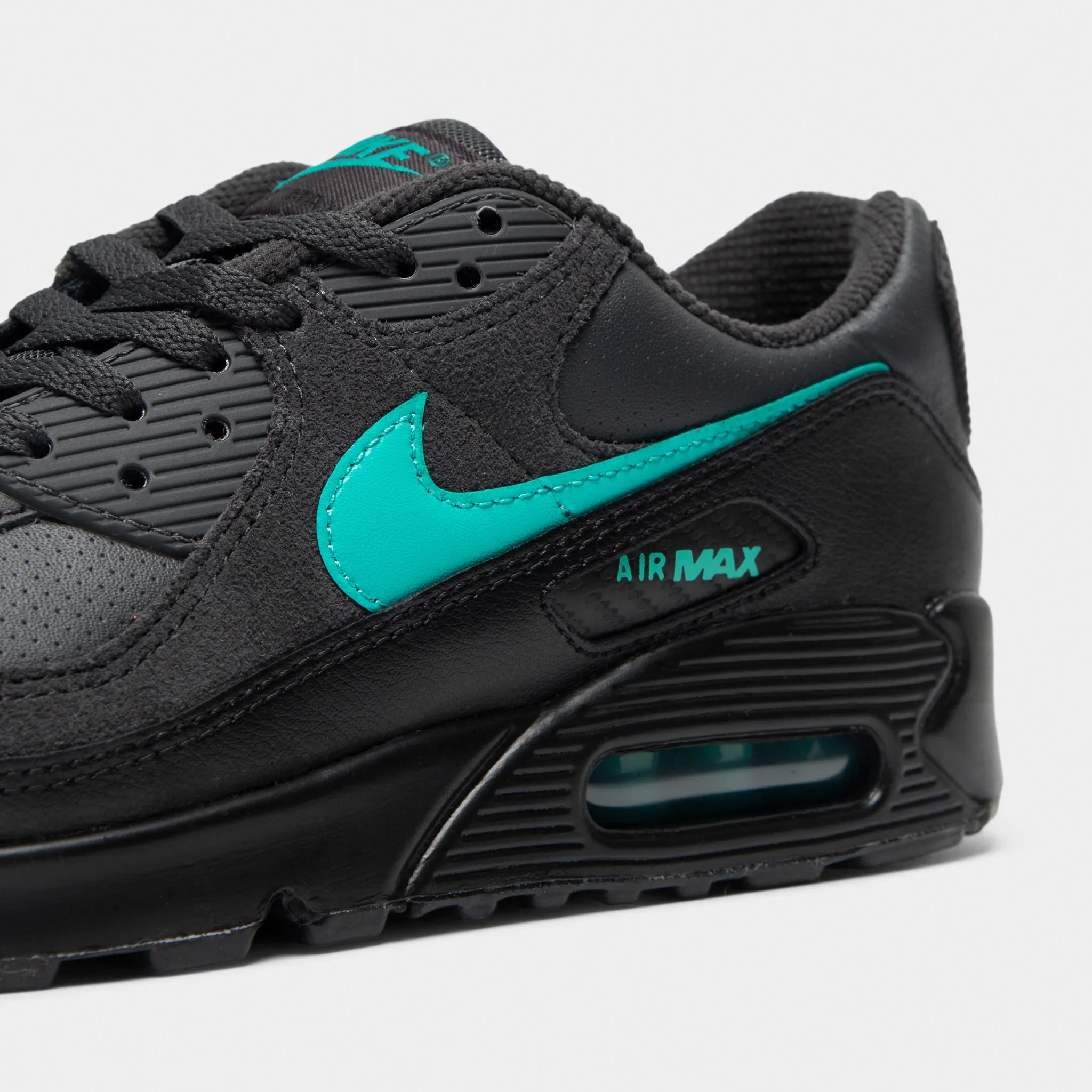 Nike Air Max 90 Dark Smoke Grey / Clear Jade - Black elegant design most outdoor