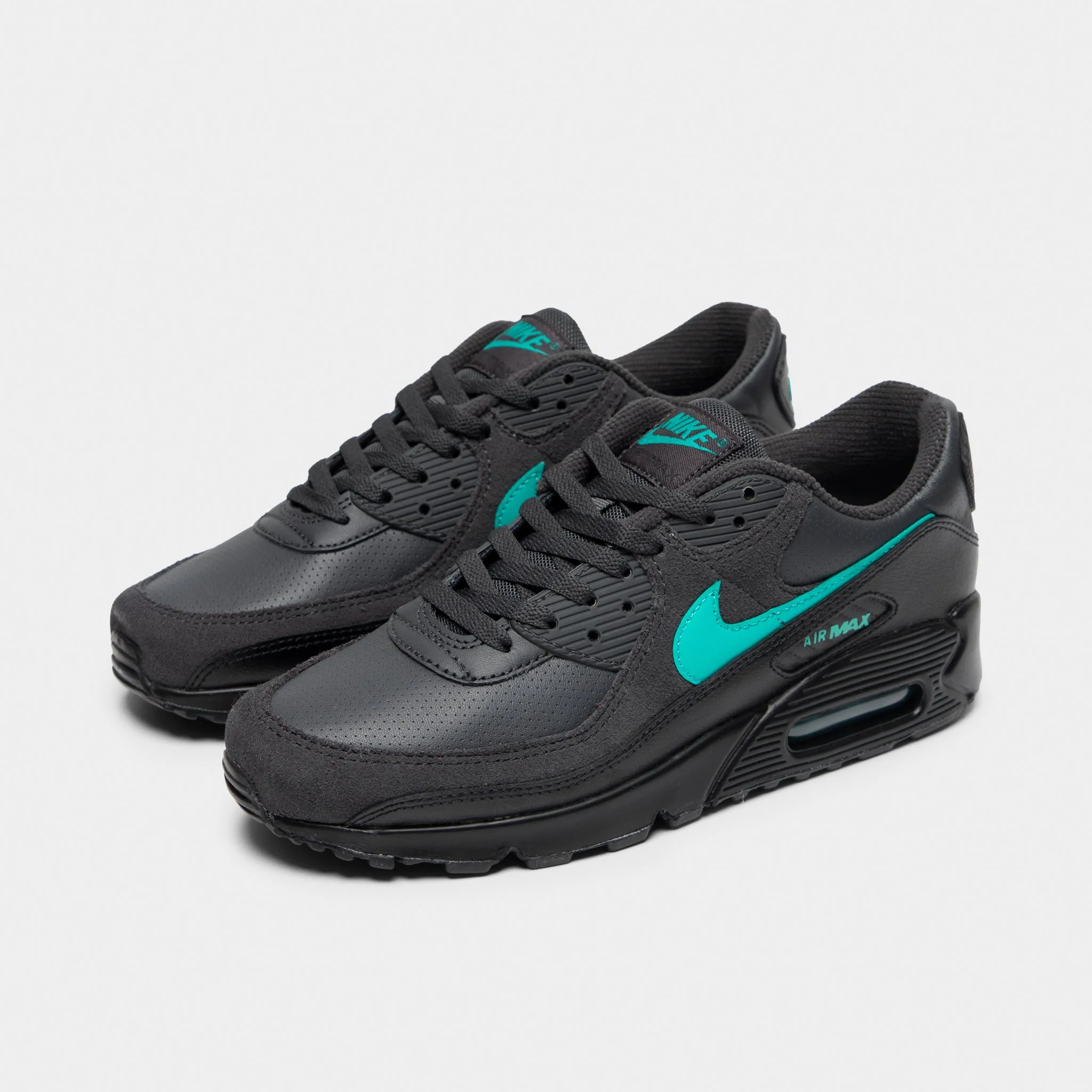 Urban Trek Nike Air Max 90 Dark Smoke Grey / Clear Jade - Black