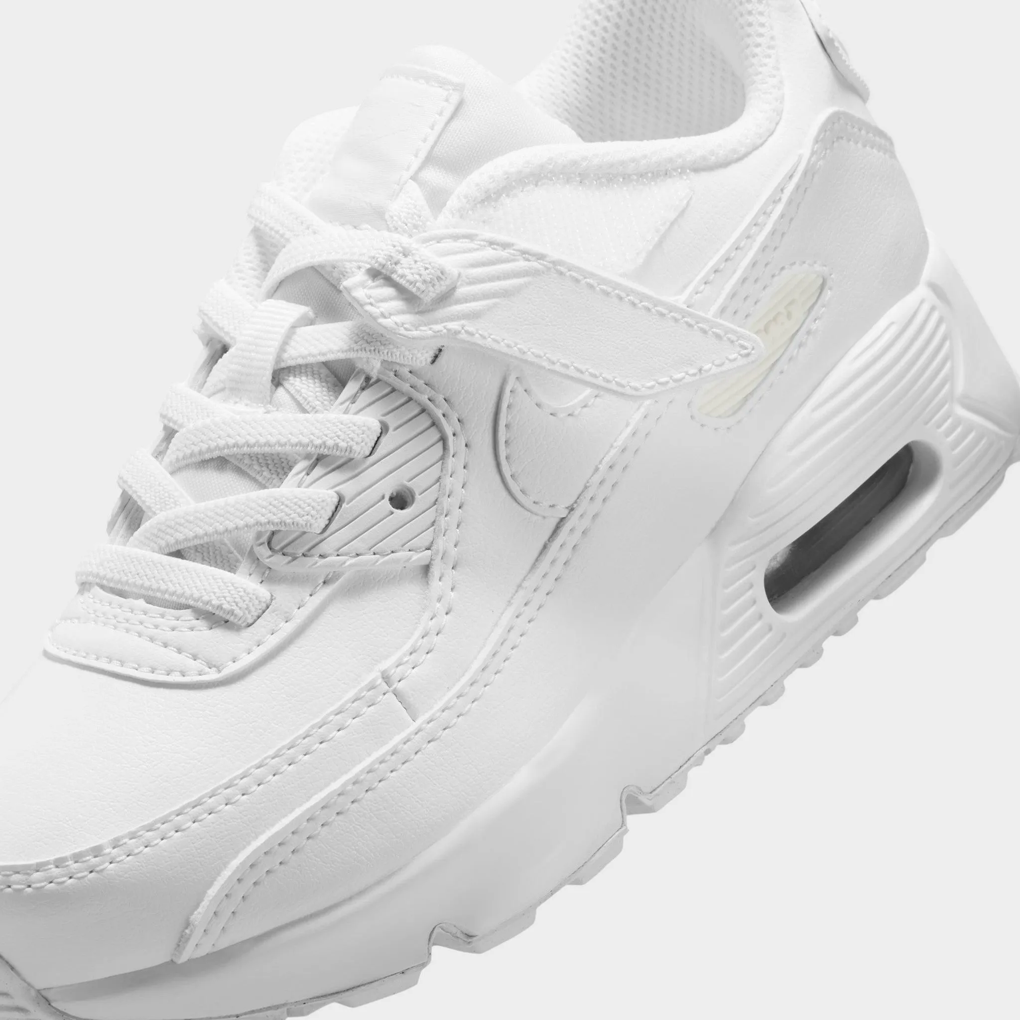 Nike Air Max 90 Easyon PS White / Metallic Silver Slim breathability