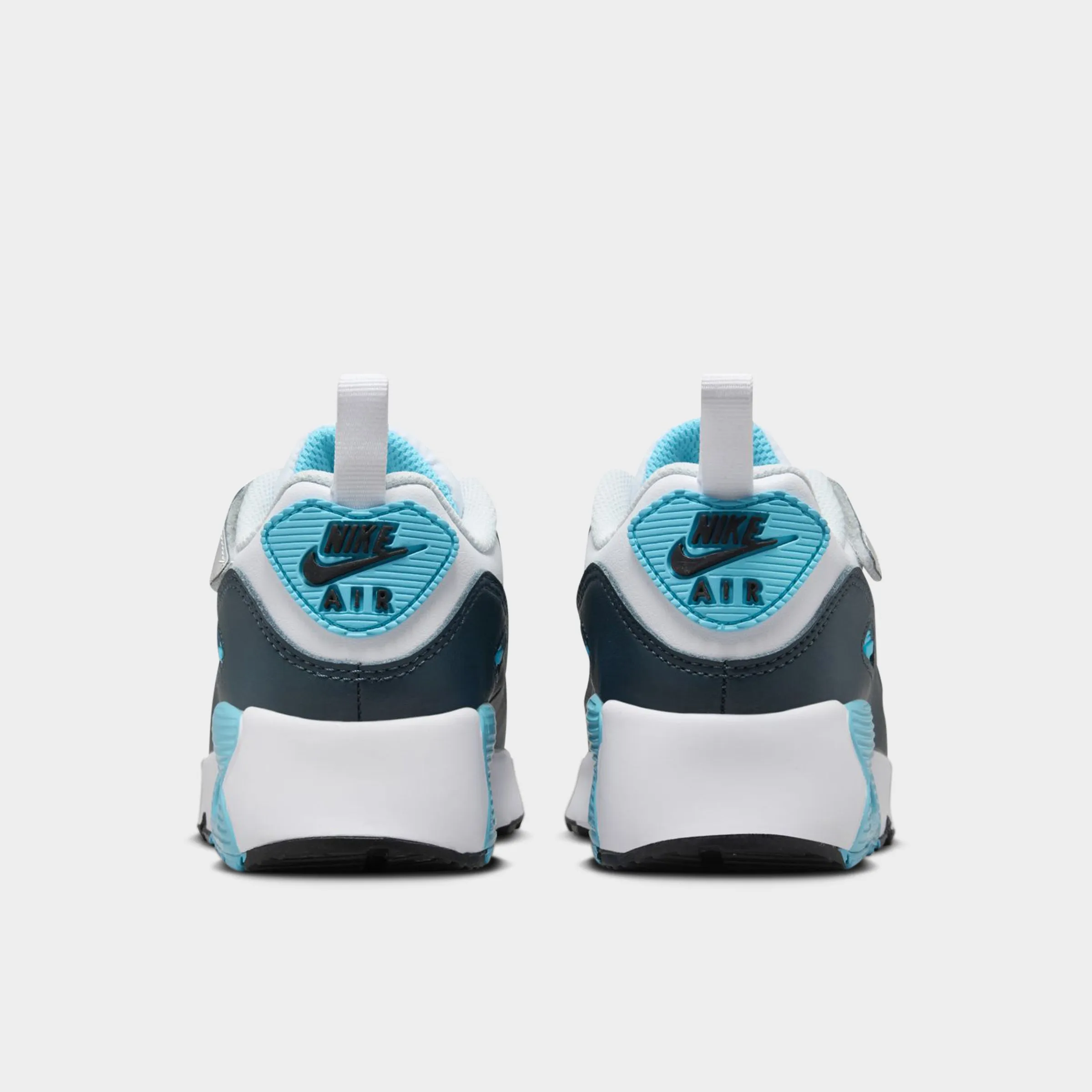 Nike Air Max 90 EasyOn PS White / Wolf Grey - Baltic Blue Outdoor Vibes