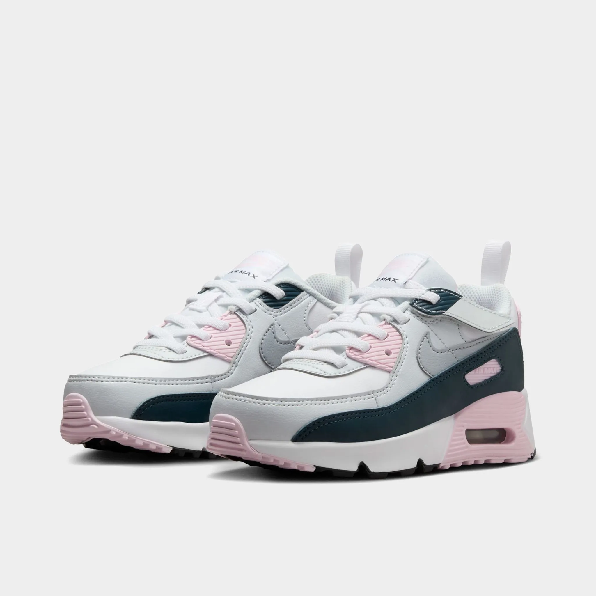 Eco Comfort Nike Air Max 90 EasyOn PS White / Wolf Grey - Pink Foam