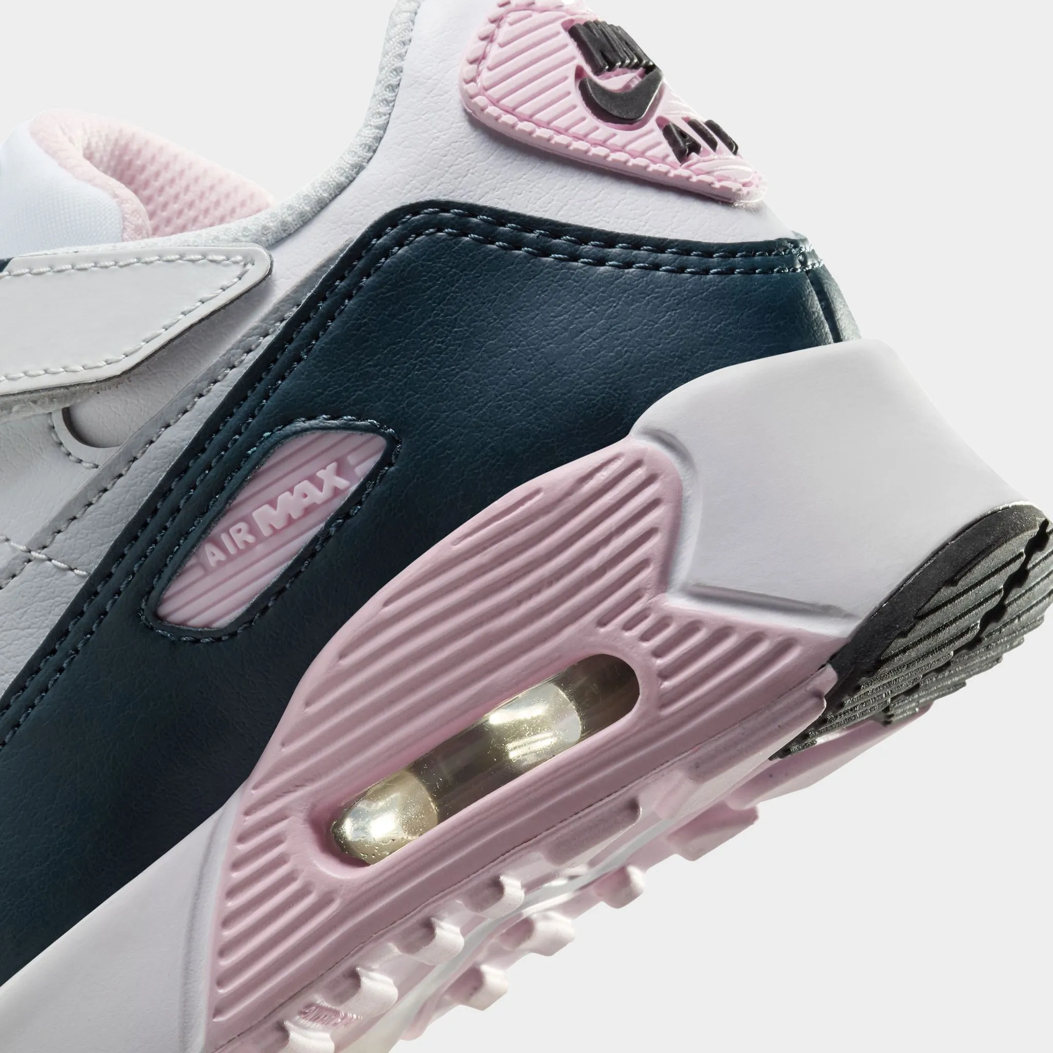 Fashion Blend Nike Air Max 90 EasyOn PS White / Wolf Grey - Pink Foam