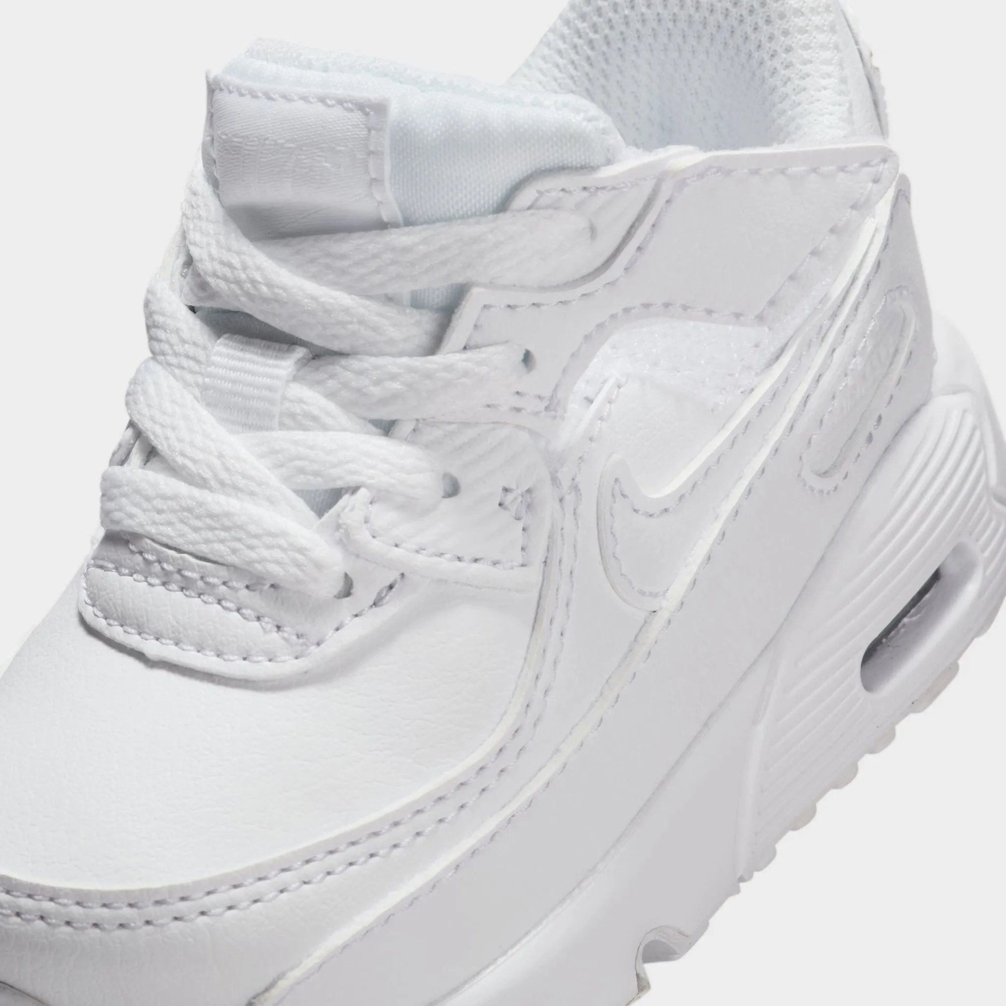 Impact Absorbing Polymer Speed Fit Nike Air Max 90 Easyon TD White / Metallic Silver