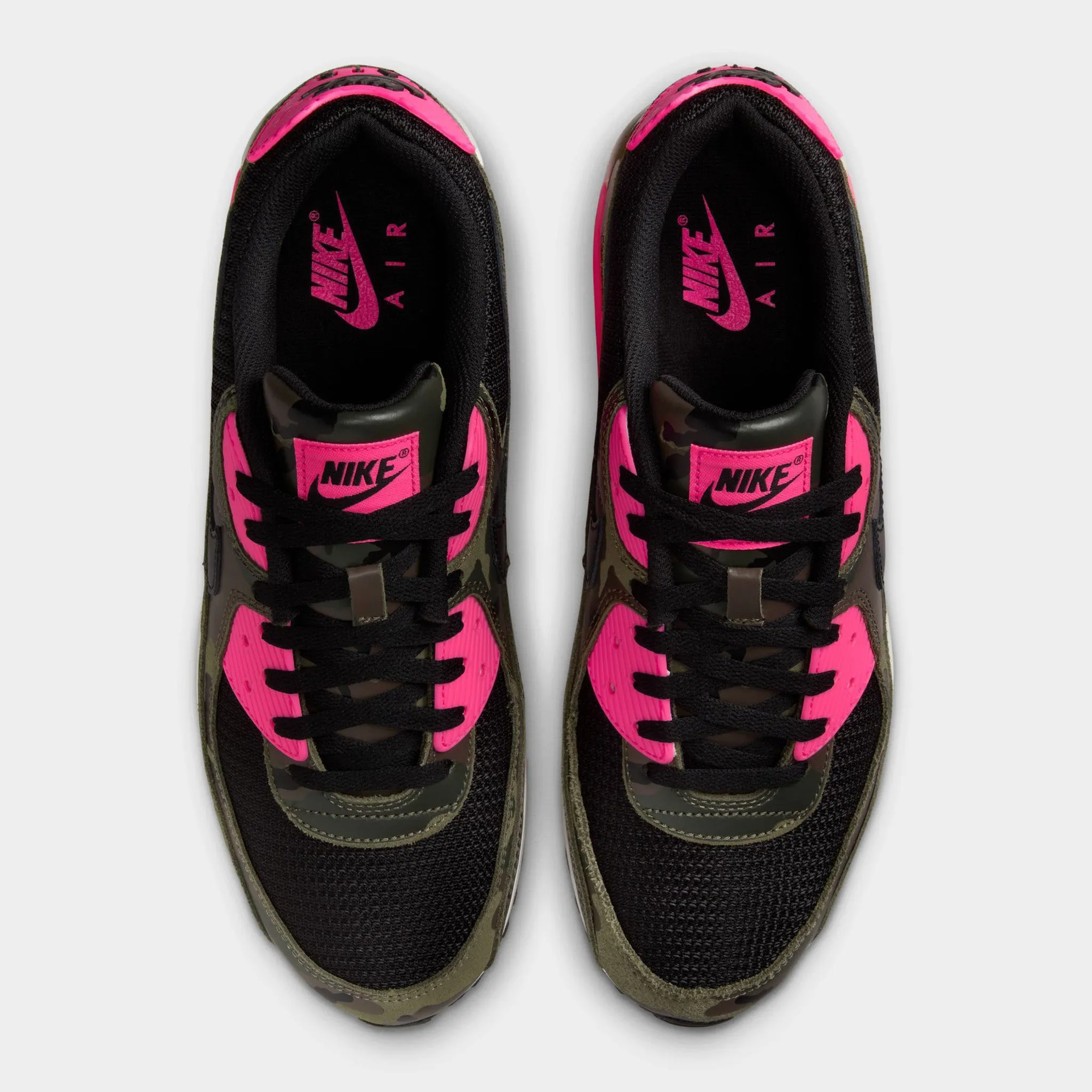 Useful Nike Air Max 90 Premium Sequoia / Black - Hyper Pink
