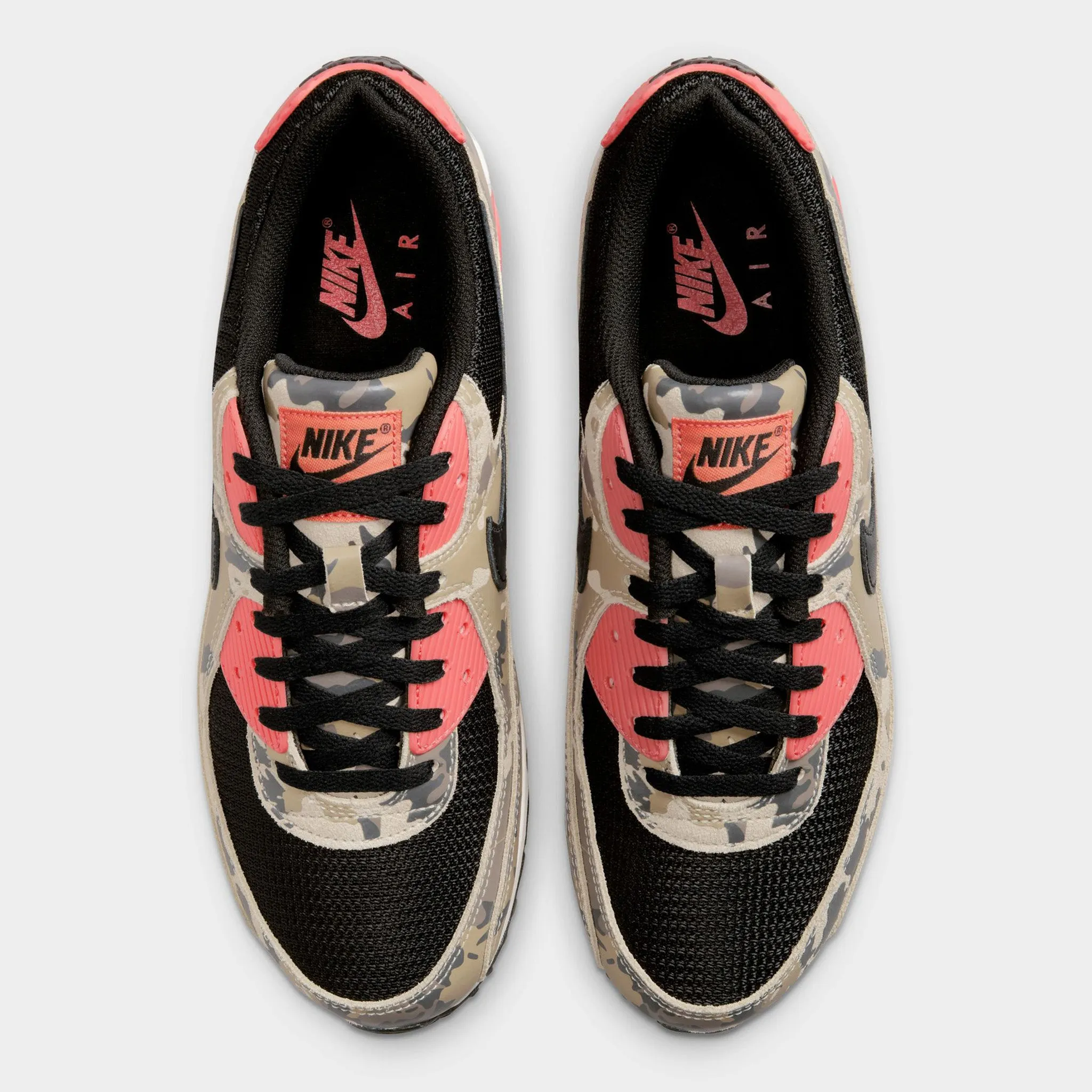 Durable Sole Nike Air Max 90 PRM Light Khaki / Black - Magic Ember
