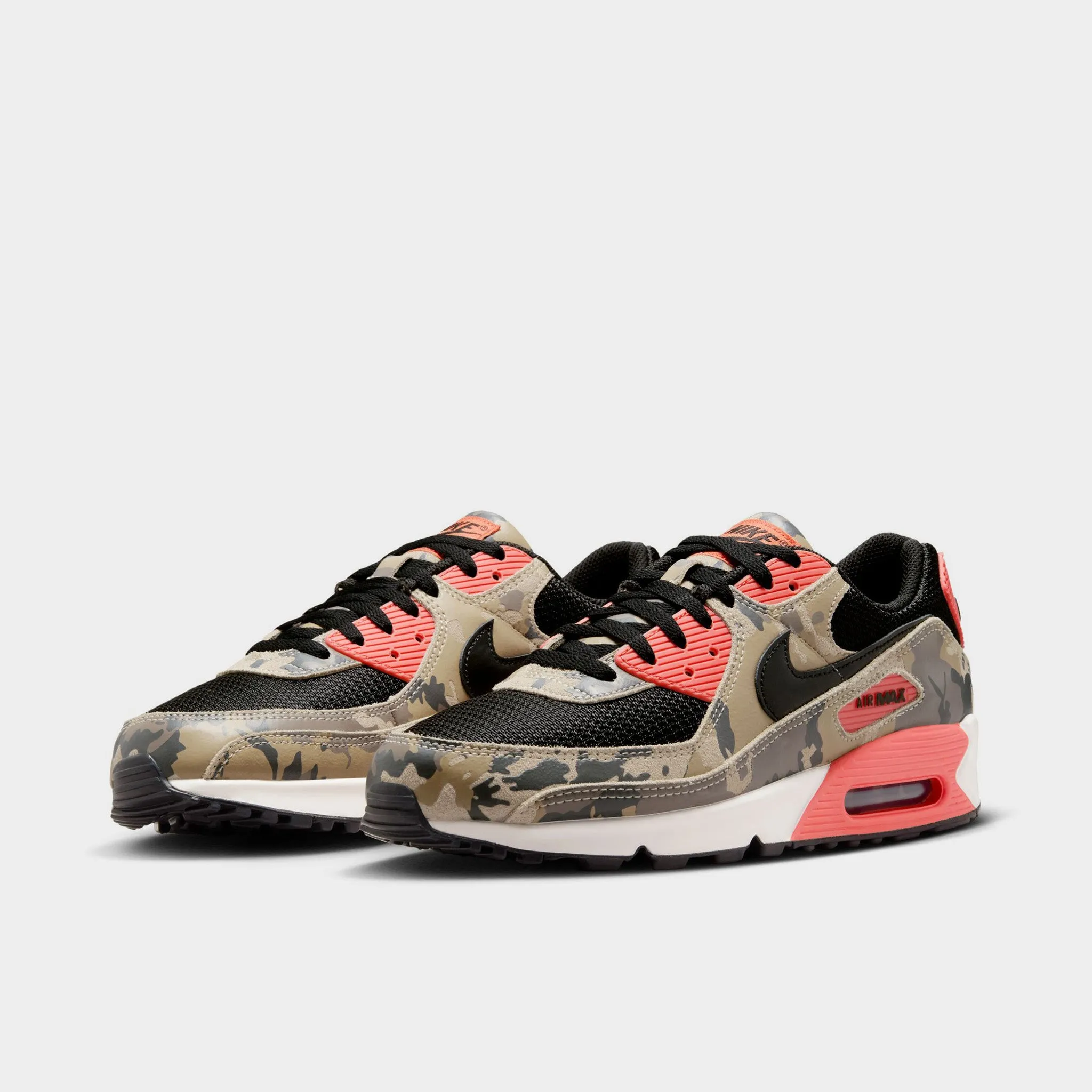 Trendy Look Nike Air Max 90 PRM Light Khaki / Black - Magic Ember