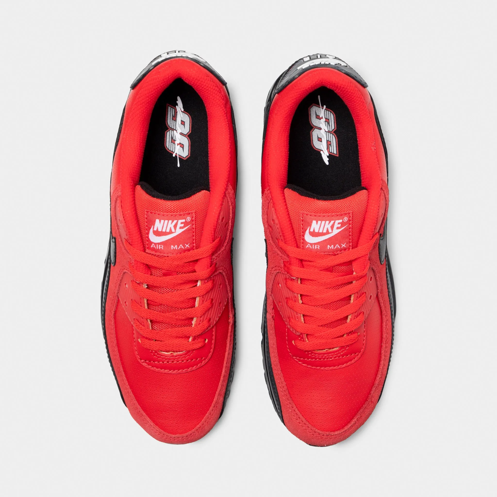 Grip Enhanced Outsole Nike Air Max 90 Speed Red / Black - White