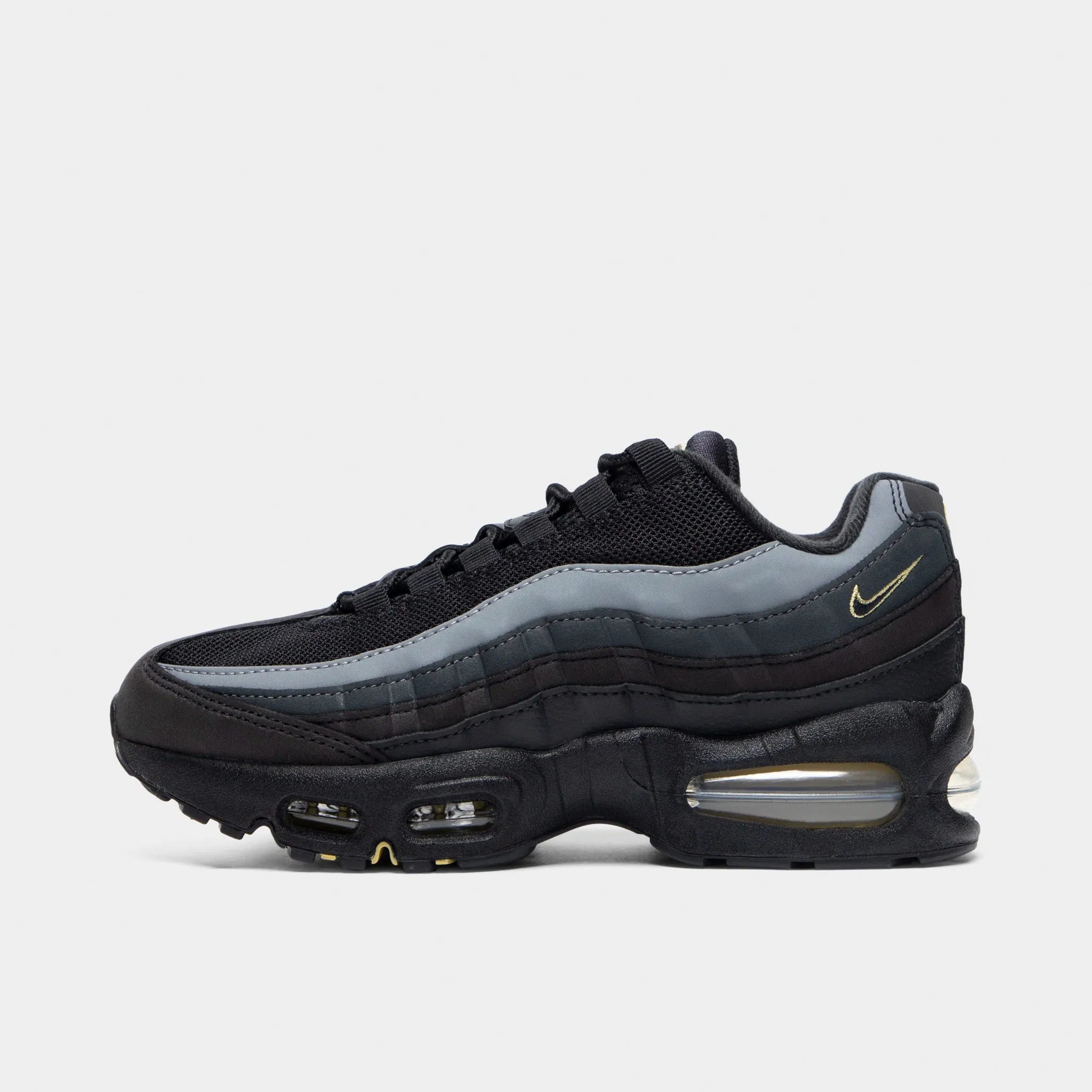EasyToClean Nike Air Max 95 GS Black / Buff Gold - Anthrachite